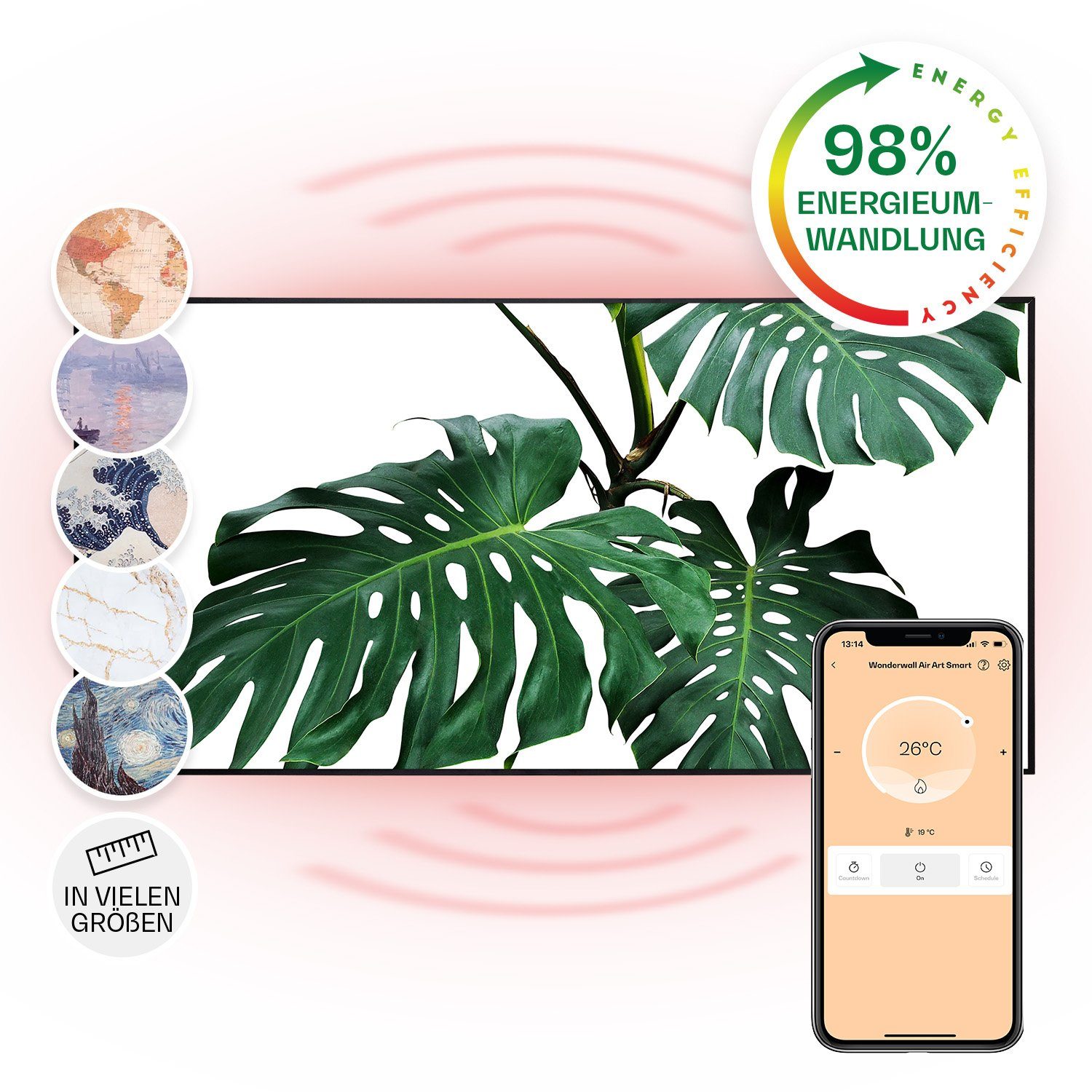 Klarstein Heizkörper Wonderwall Air Art Smart günstig online kaufen