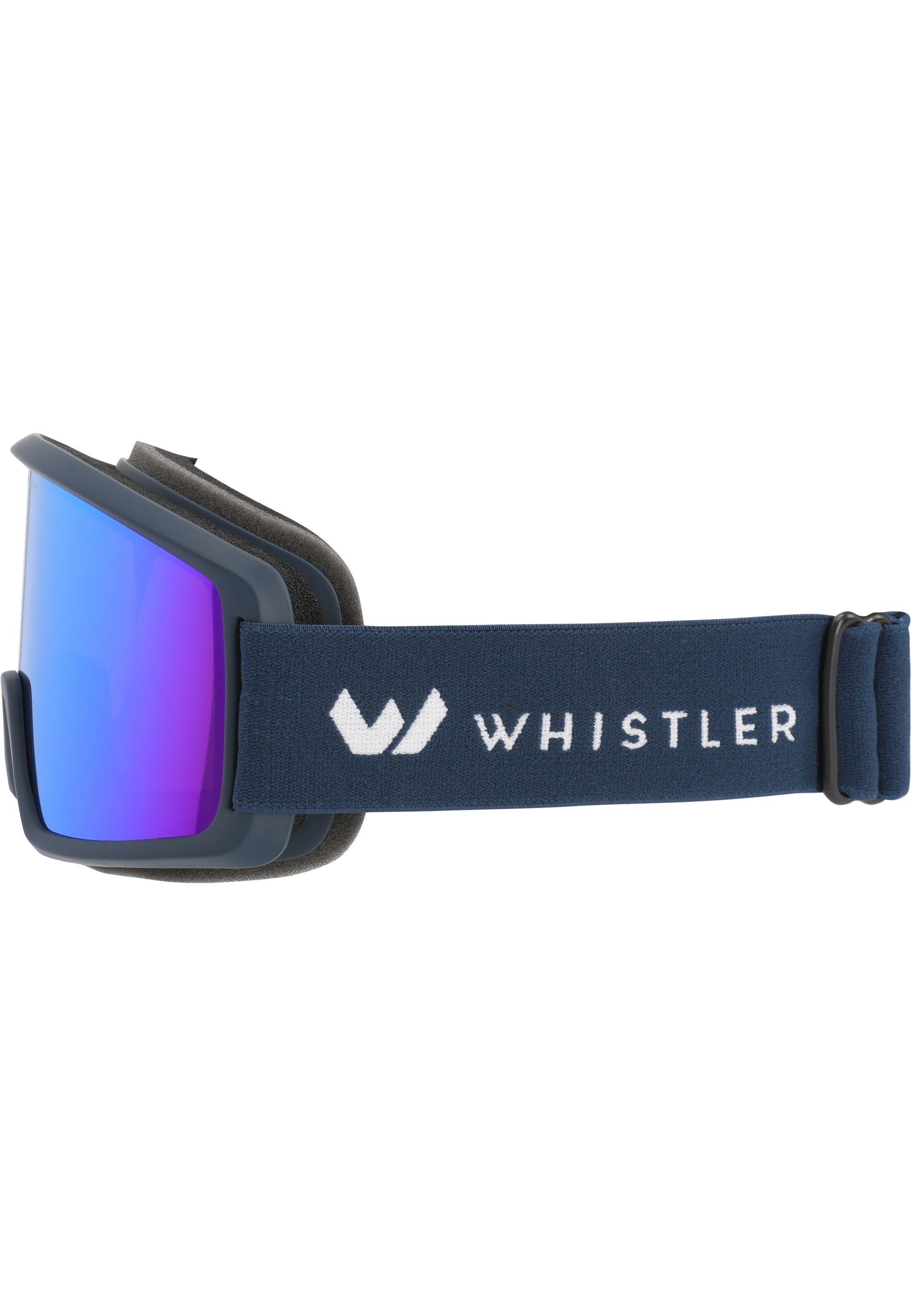 WHISTLER Skibrille Anti Fog-Funktion und UV-Schutz petrol WS5100, mit