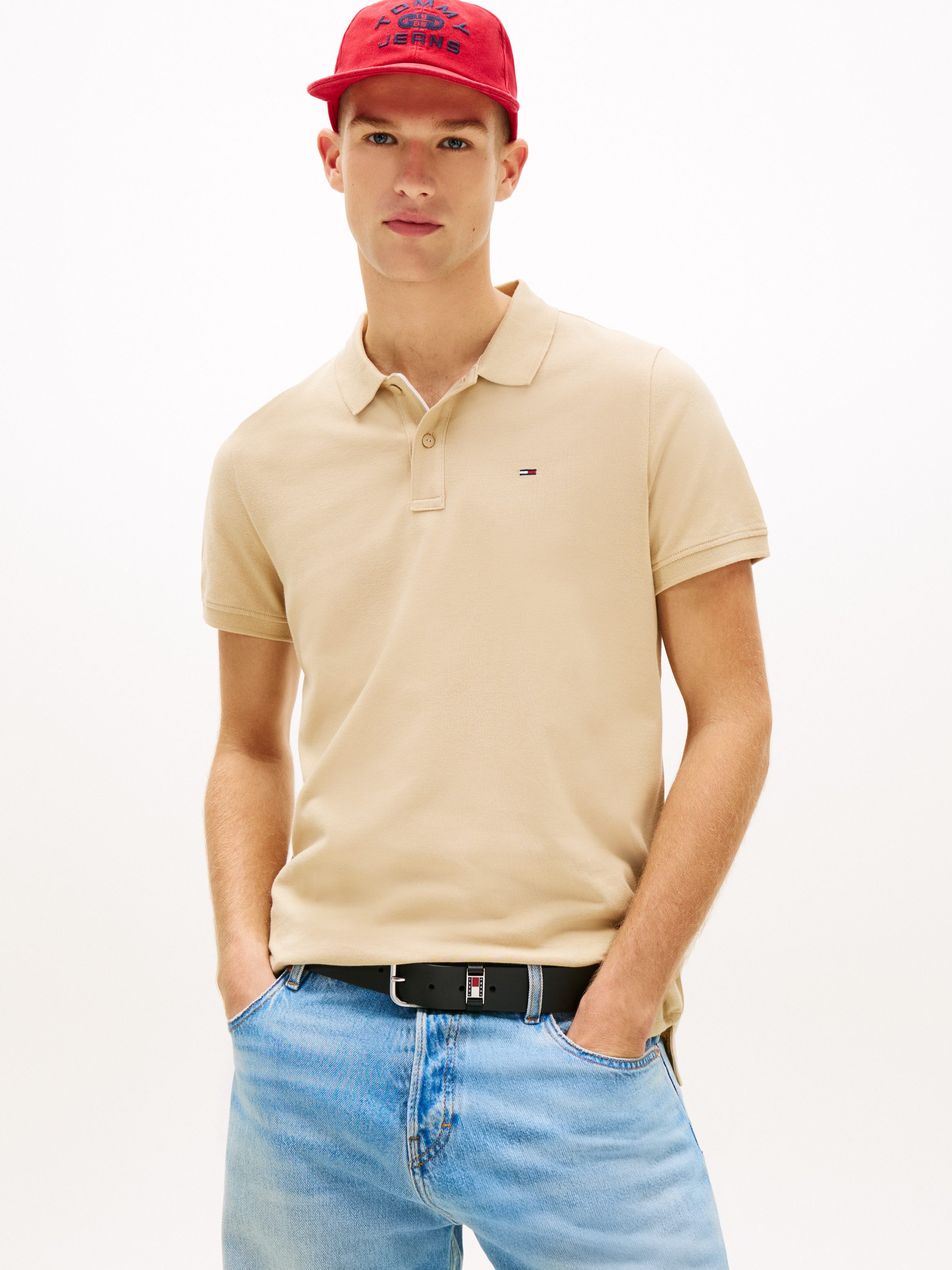 Poloshirt TJM SLIM PLACKET POLO EXT