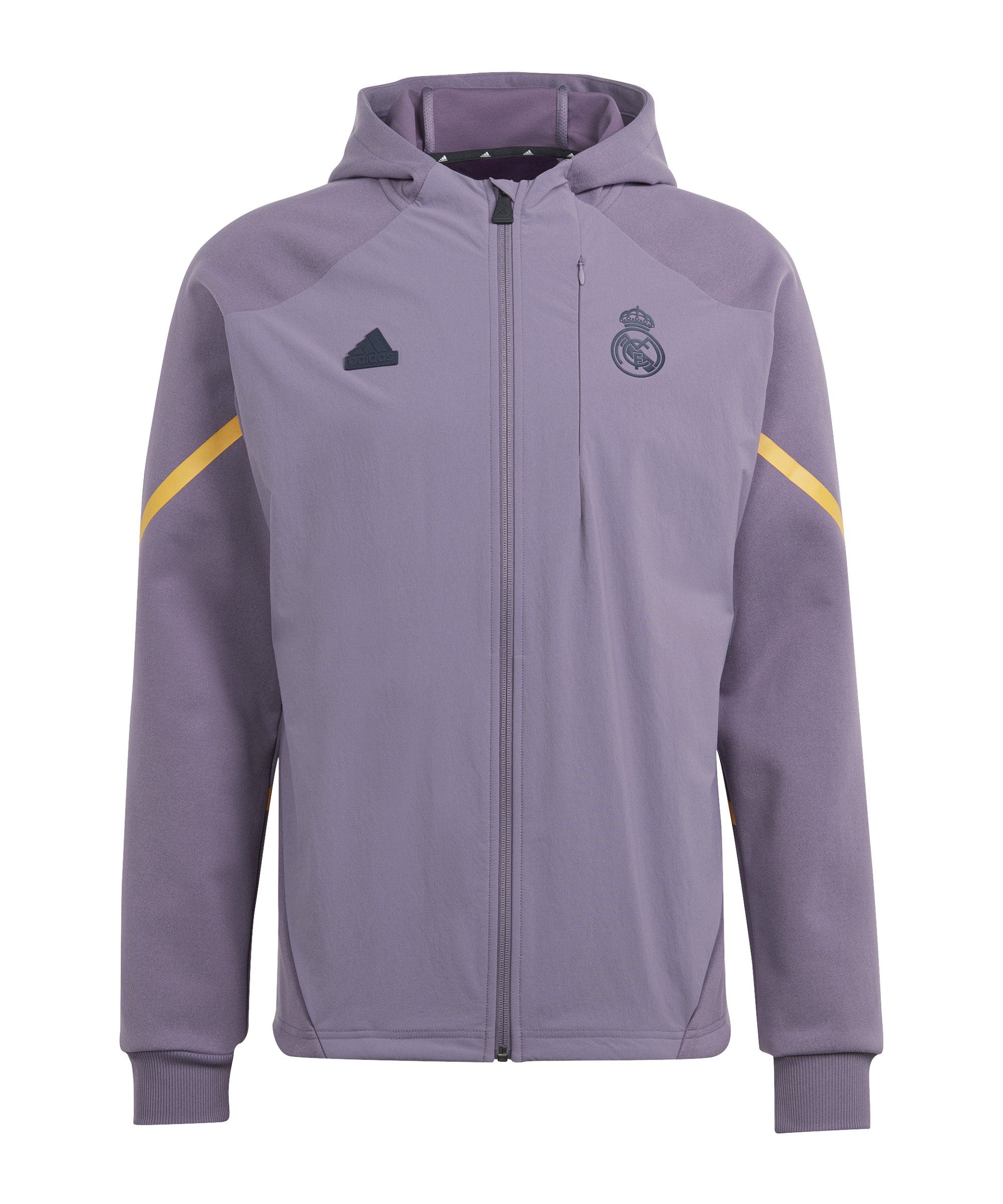 Sweatjacke Real Performance adidas Kapuzenjacke Madrid D4GMD