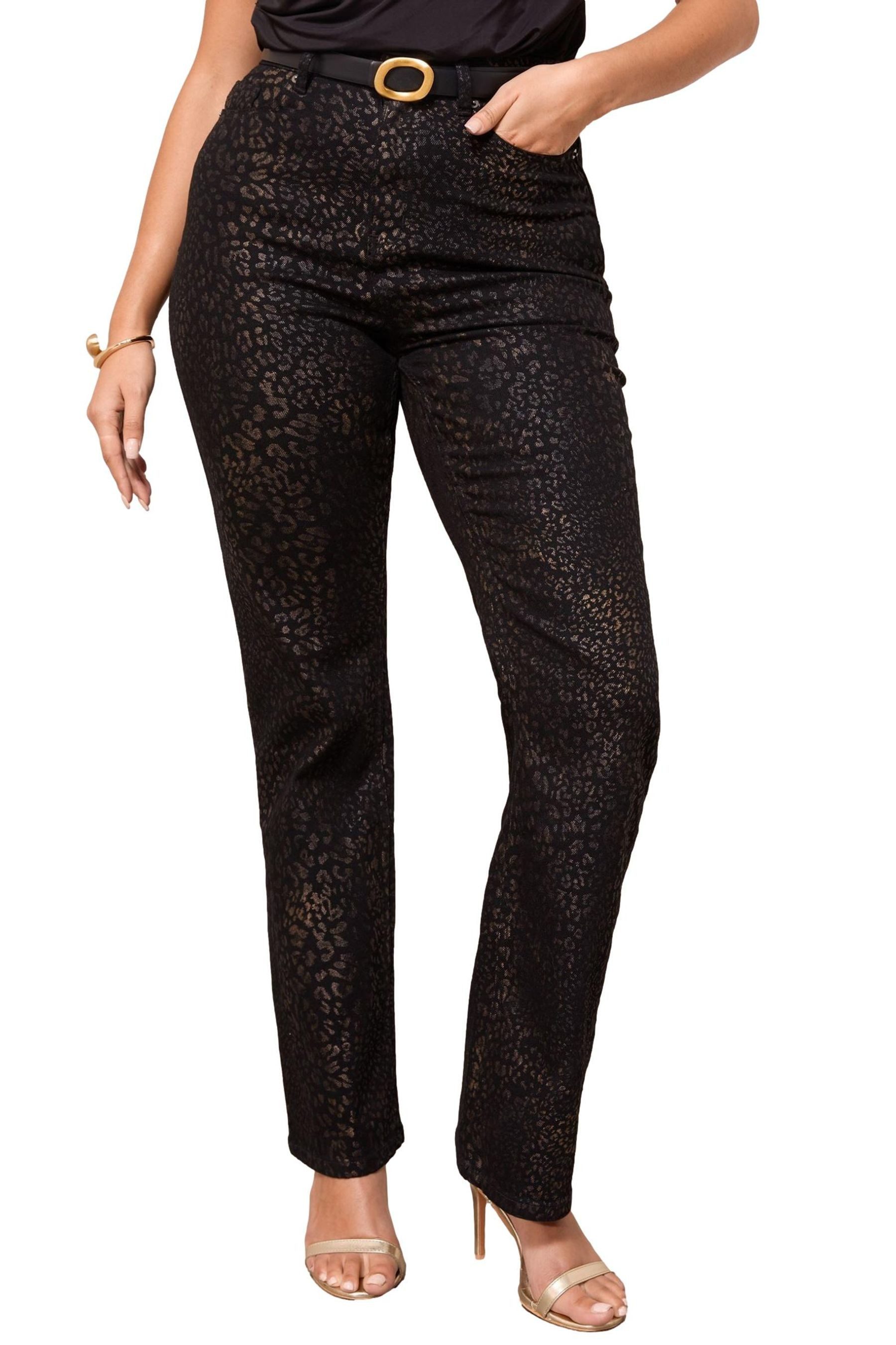 Straight-Jeans Friends Like These Jeans mit geradem Bein, Curve