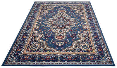 Teppich Oriental, Home affaire, rechteckig, Höhe: 7 mm, Orient-Optik, mit Bordüre, Teppich, Kurzflor, Weich, Pflegeleicht