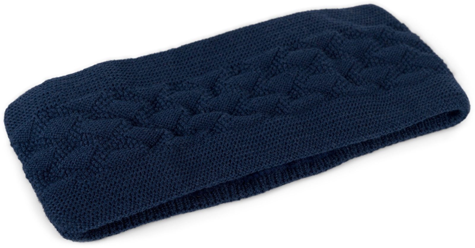 styleBREAKER Stirnband Strick Stirnband mit Rauten Muster (1-St)