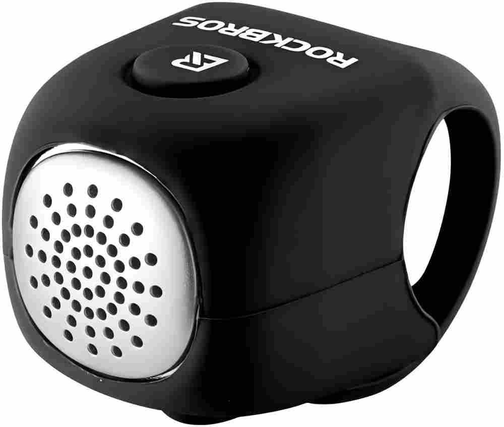 ROCKBROS Fahrradklingel Elektronisch E-Klingel Miniklingel Glocke, IPX4 Wasserdicht aus Elastischem Silikon