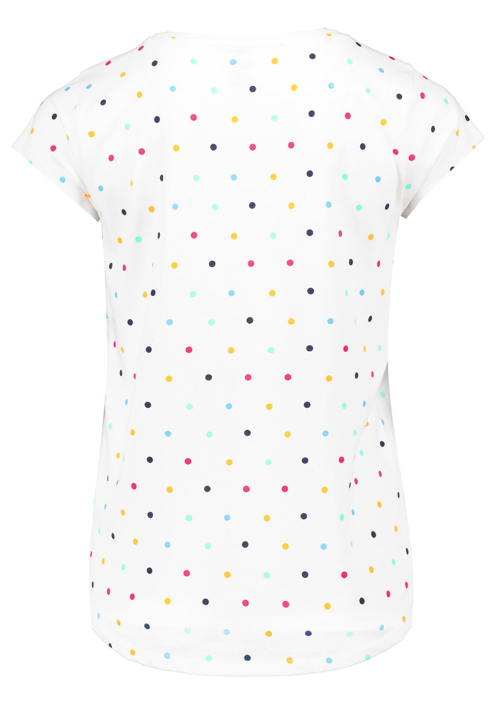 SUBLEVEL Rundhalsshirt T-Shirt Punkte white