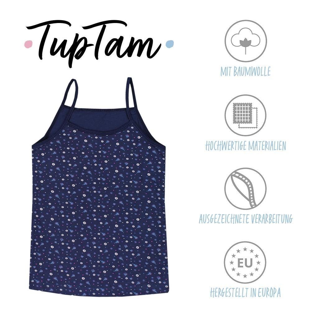 TupTam Unterhemd TupTam Mädchen Unterhemd Spaghettiträger Top 5er Pack