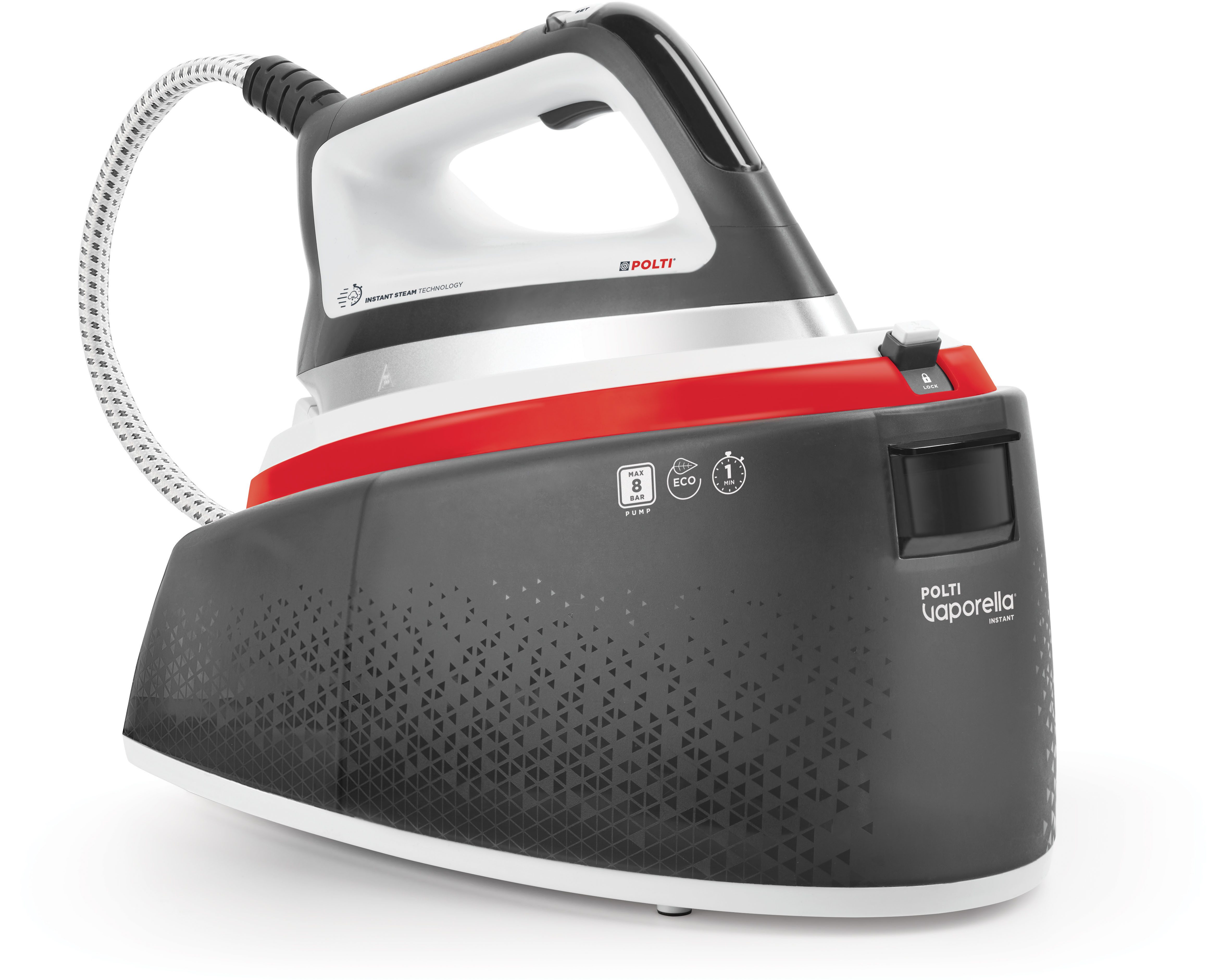 Polti Dampfbügelstation VAPORELLA INSTANT VI50.50, 2000 ml Wassertank