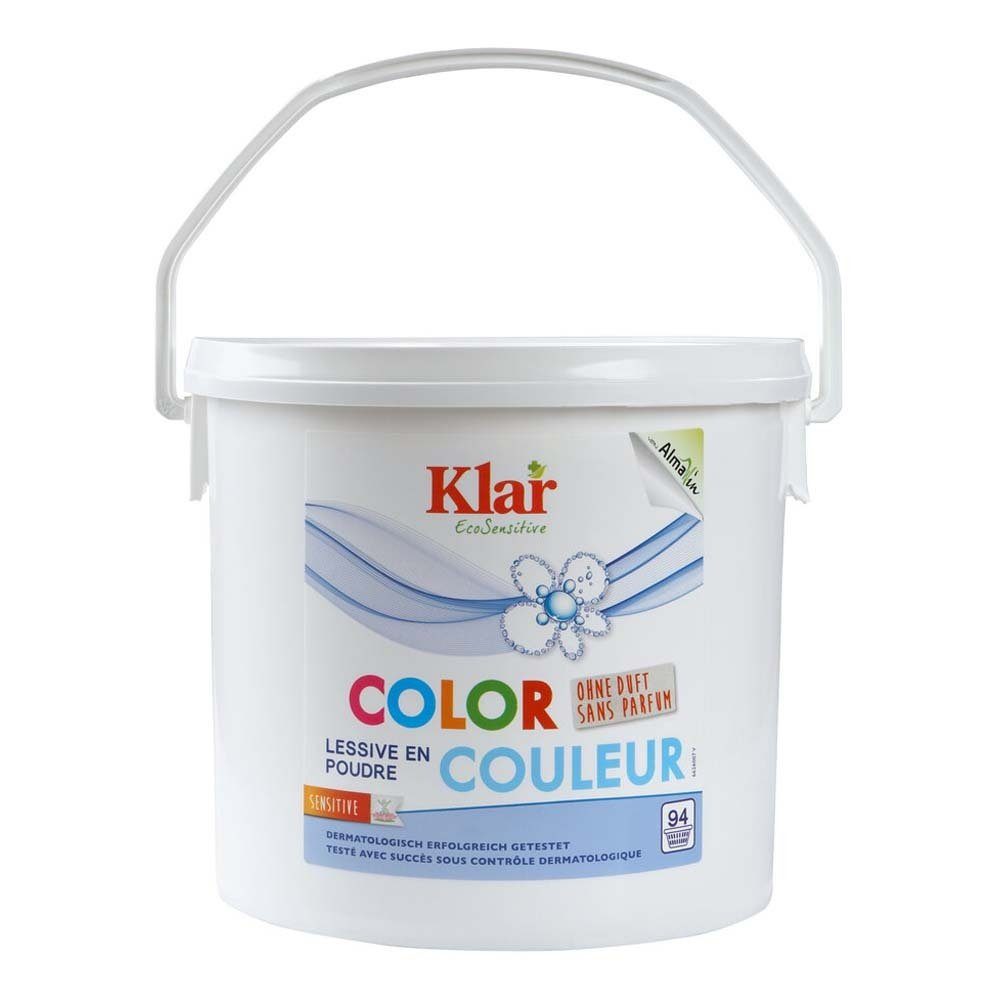 Klar Waschpulver 4,75Kg Color Almawin - Colorwaschmittel
