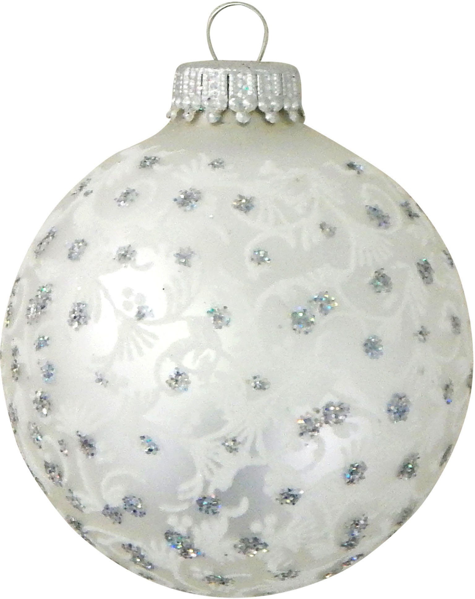 Krebs Glas Lauscha Weihnachtsbaumkugel CBK72789 (4 St)