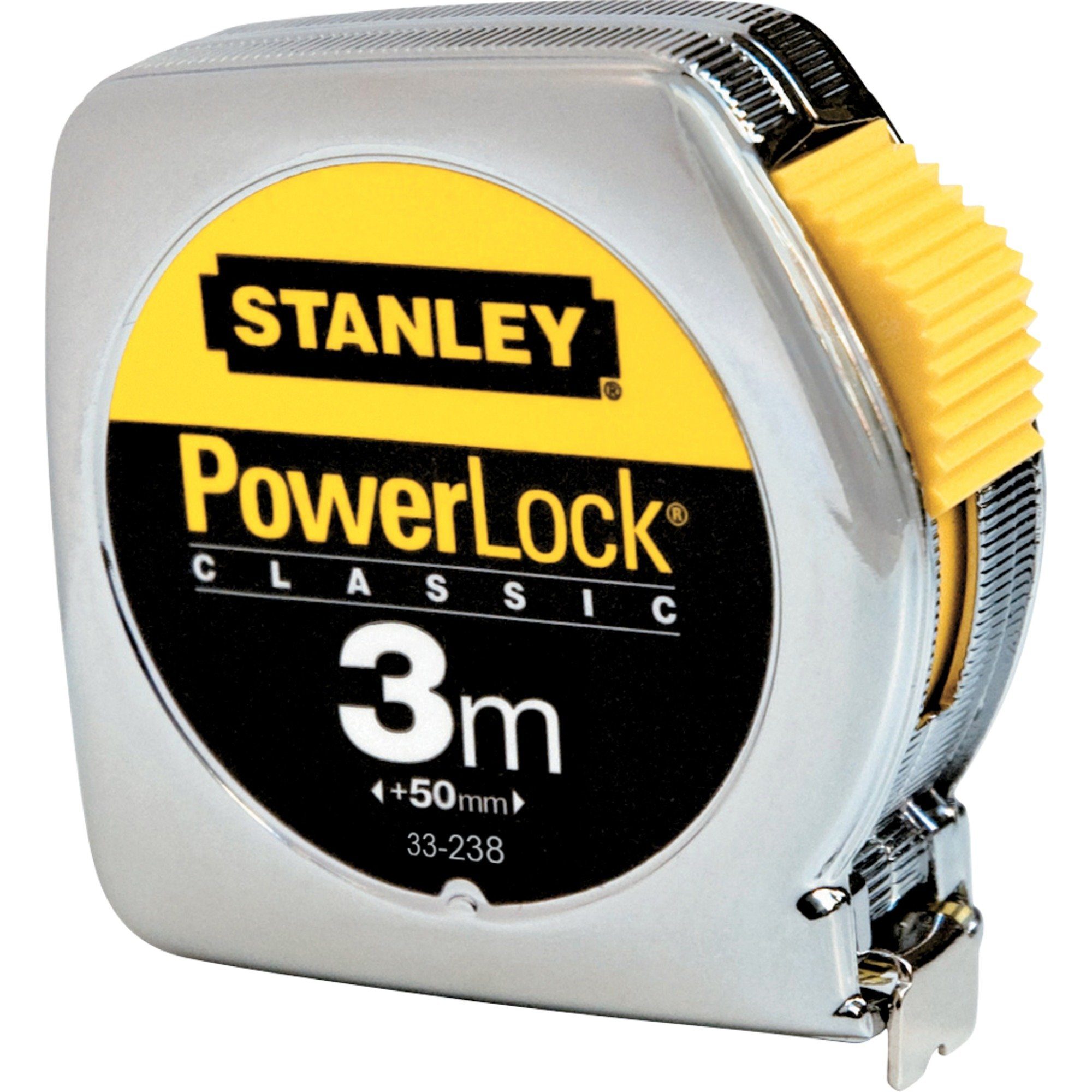 Bandmaß Powerlock, Maßband Stanley 3 STANLEY Meter, (12,7mm