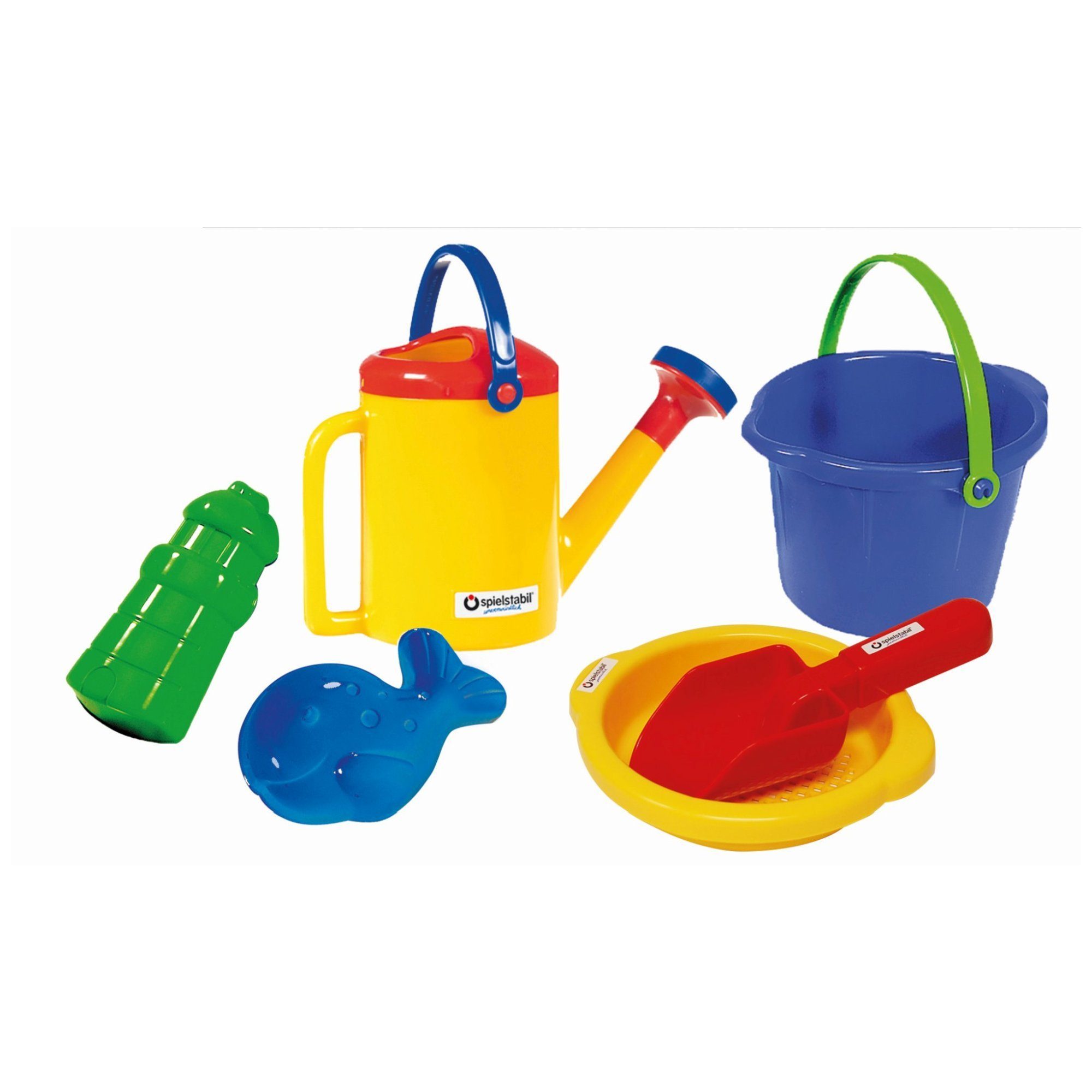 Spielstabil Игрушки-Gartenset Spielstabil Sand-Set classic 6-teilig im Matchsack, (6-tlg), im Matschsack