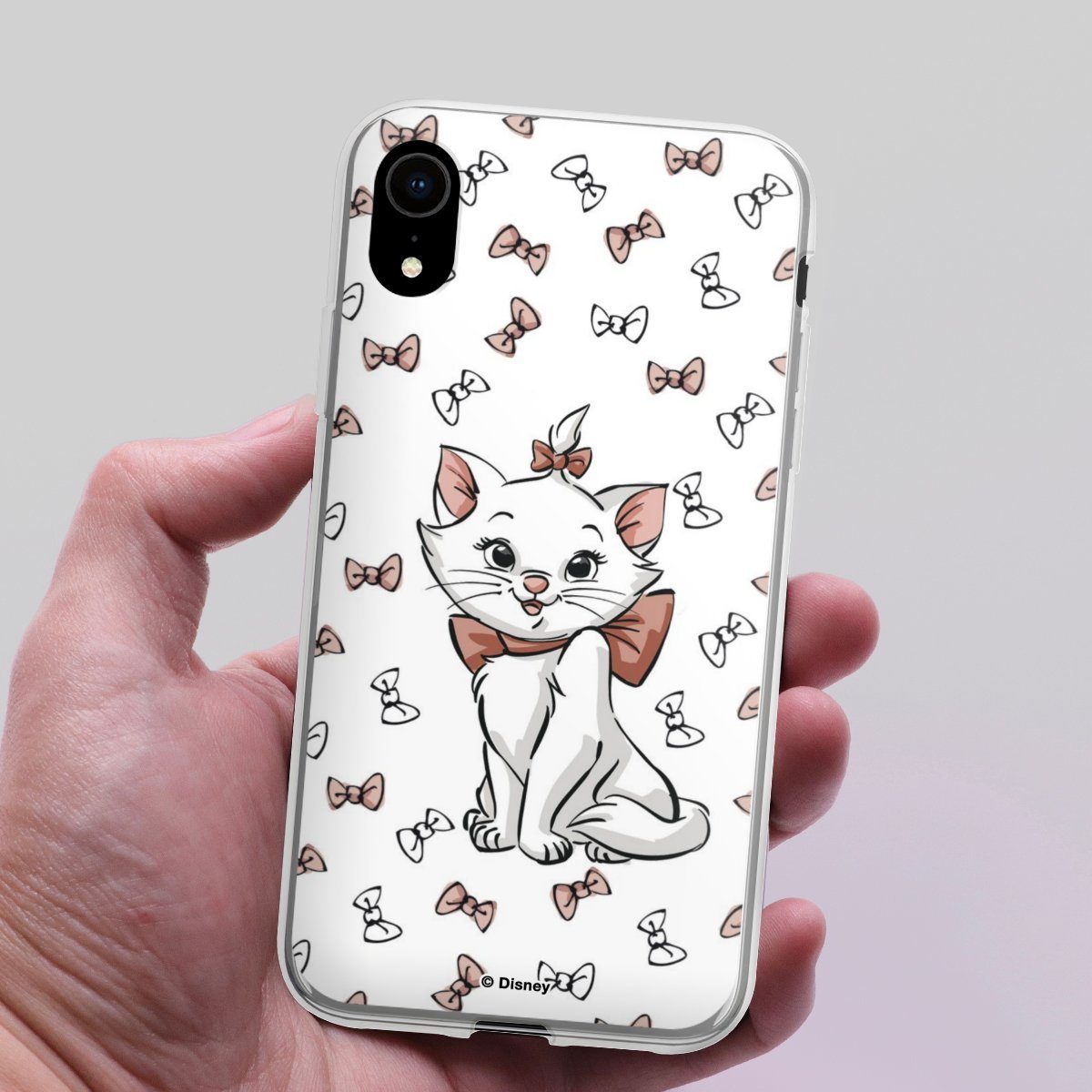 DeinDesign Handyhülle Aristocats Marie Disney Katze Marie Shy, Apple iPhone Xr Silikon Hülle Bumper Case Handy Schutzhülle