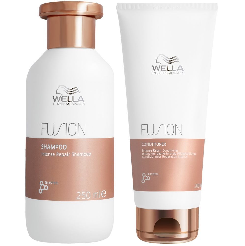 Wella Professionals Haarpflege-Set Fusion Intense Repair Set - Shampoo 250ml + Conditioner 200 ml