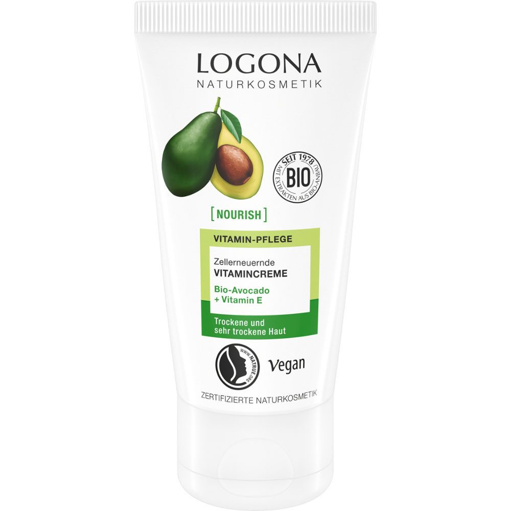 LOGONA Gesichtspflege NOURISH Serie, 50 ml