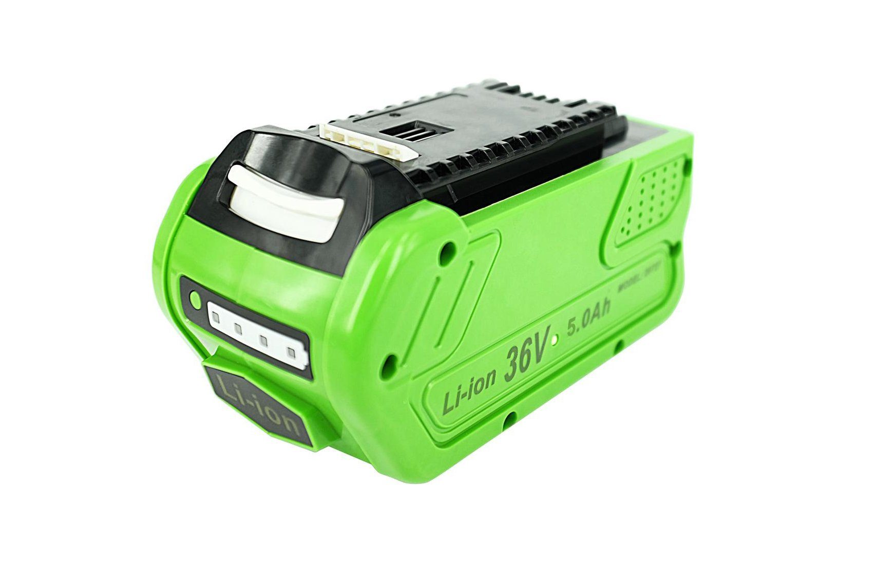PowerSmart TGR001.25G Akku 5Ah für Greenworks 29472, 29727, G40B4, G40B6, GWT40VS2, G40AB, G40AC, G40CS30, G40DT35, G40GC, G40HT, G40LM35, G40LM41, G40LM45, G40LM46SP, G40LT, G40PH51, G40T5, G40UC, GD40BC, GD40BCB, GD40BV Li-ion 5000 mAh (36 V)