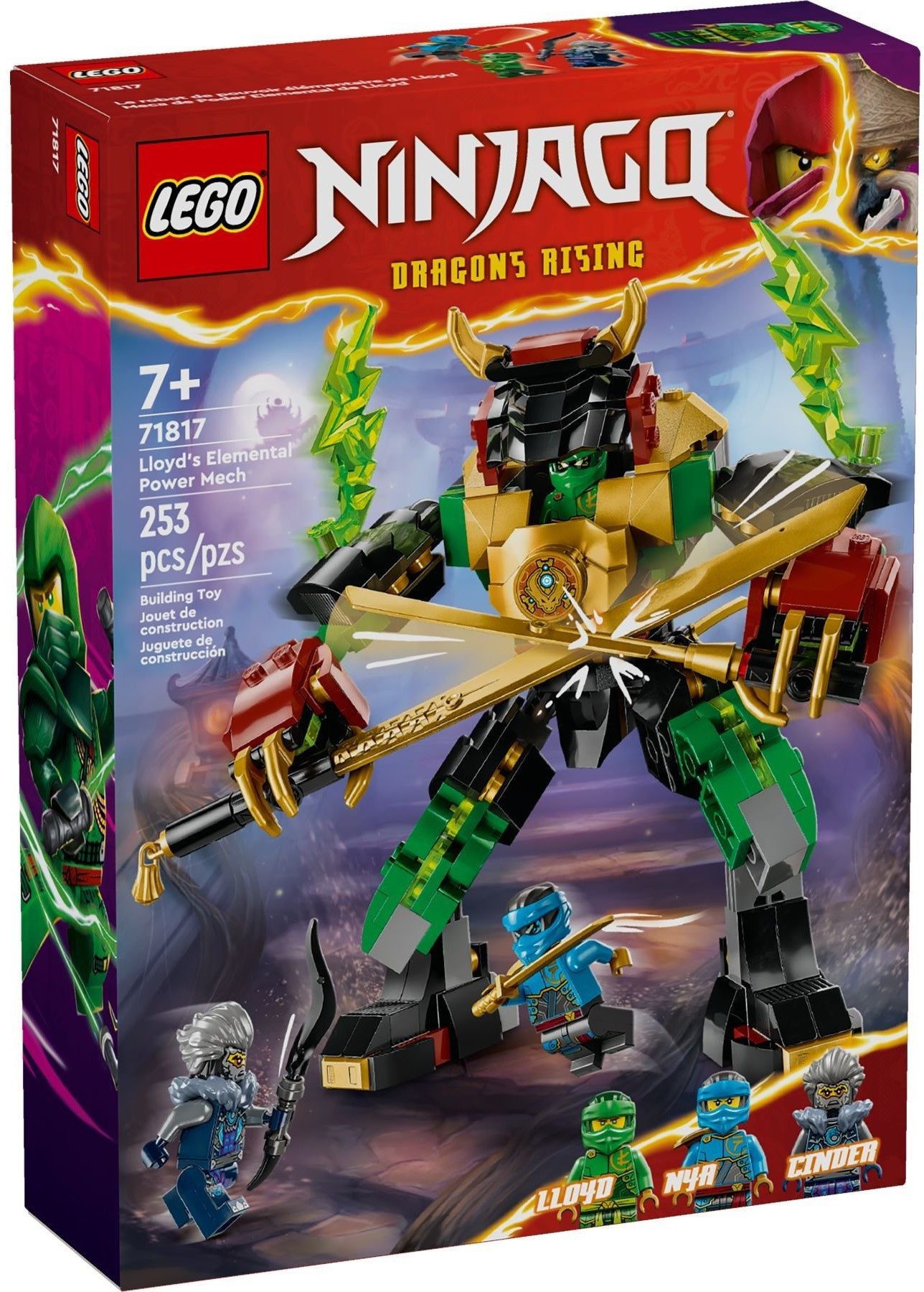 LEGO® Ninjago 71817 Lloyds Elementarkraft-Mech Spielbausteine günstig online kaufen