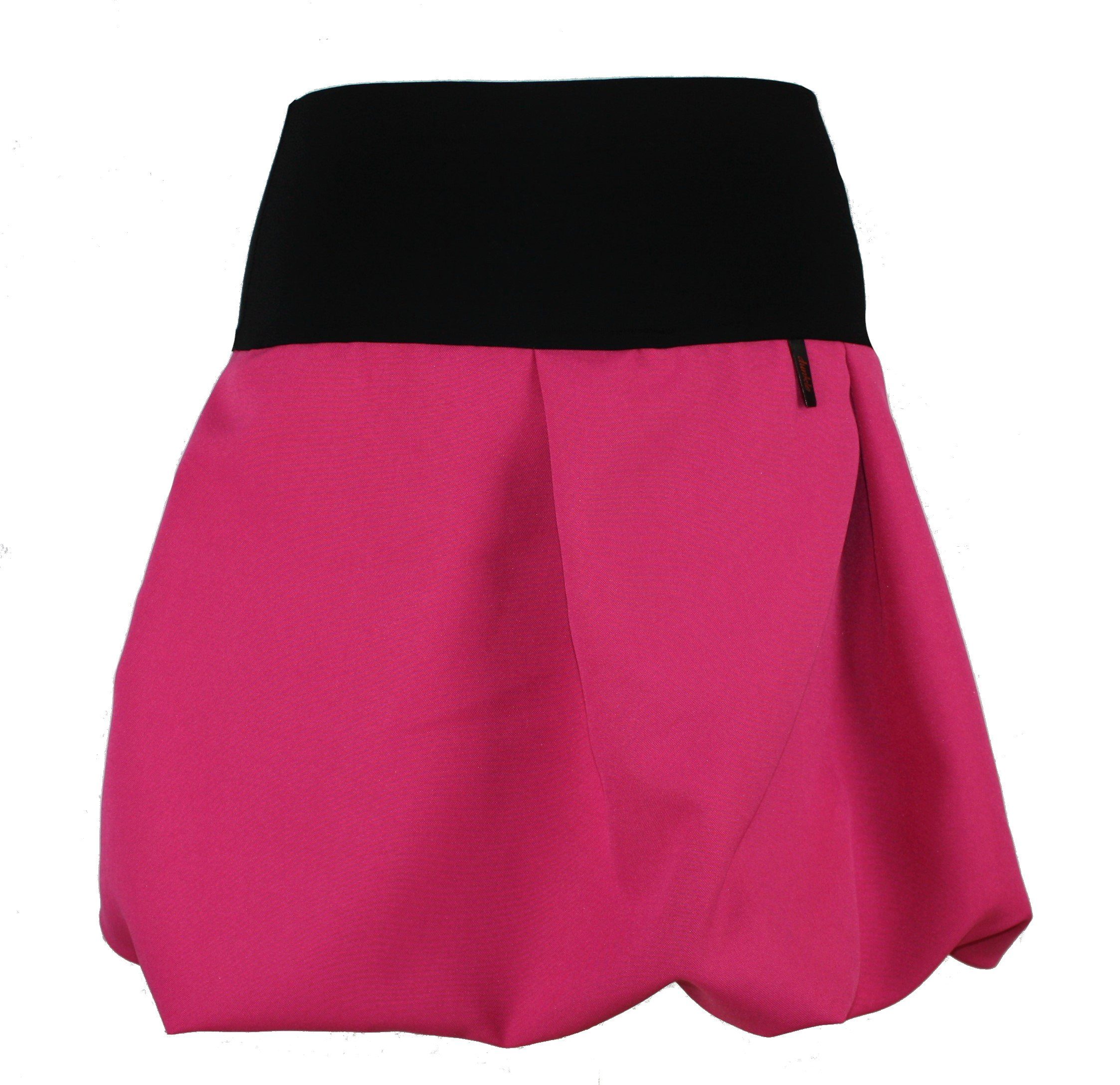 dunkle design Minirock Ballonrock Rot Rosa Koralle Lachs Mini elastischer B günstig online kaufen