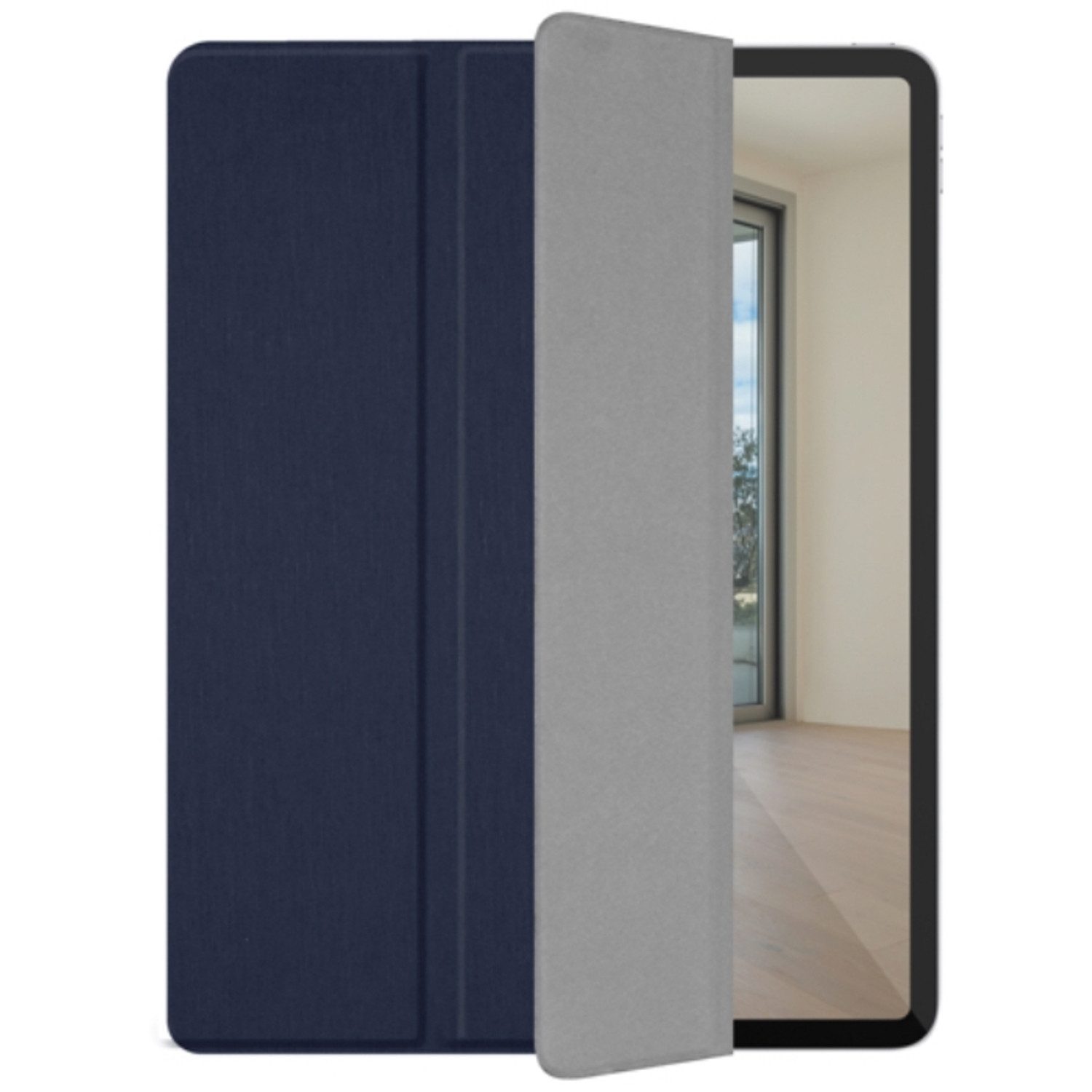 Macally Tablet-Hülle Schutz-Hülle Ständer Smart Tasche Cover Etui 32,77 cm (12,9 Zoll), Macally Schutz-Hülle Stand Smart Tasche Case Cover für Apple iPad Pro