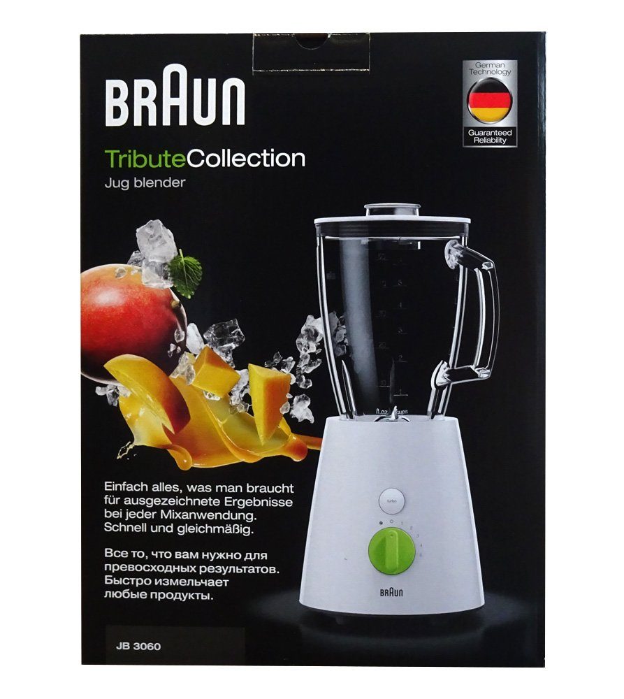 Braun Standmixer JB 3060 TributeCollection Standmixer weiß