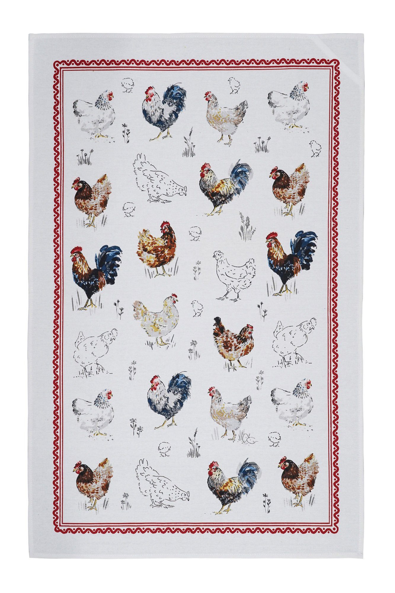 Ulster Weavers Geschirrtuch Farm Birds, (Set, günstig online kaufen