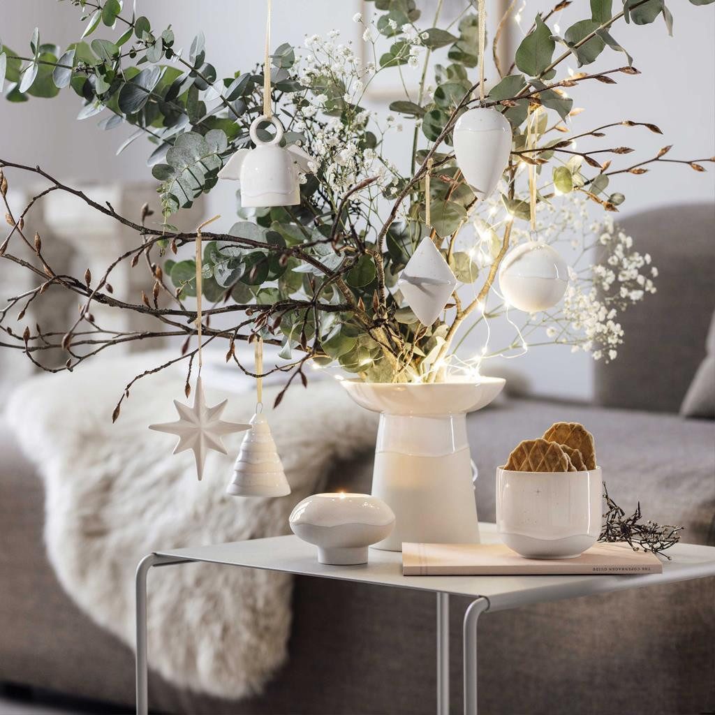 like. by Villeroy & Boch Dekoobjekt Winter Glow Ornament Doppelkegel (1 St)