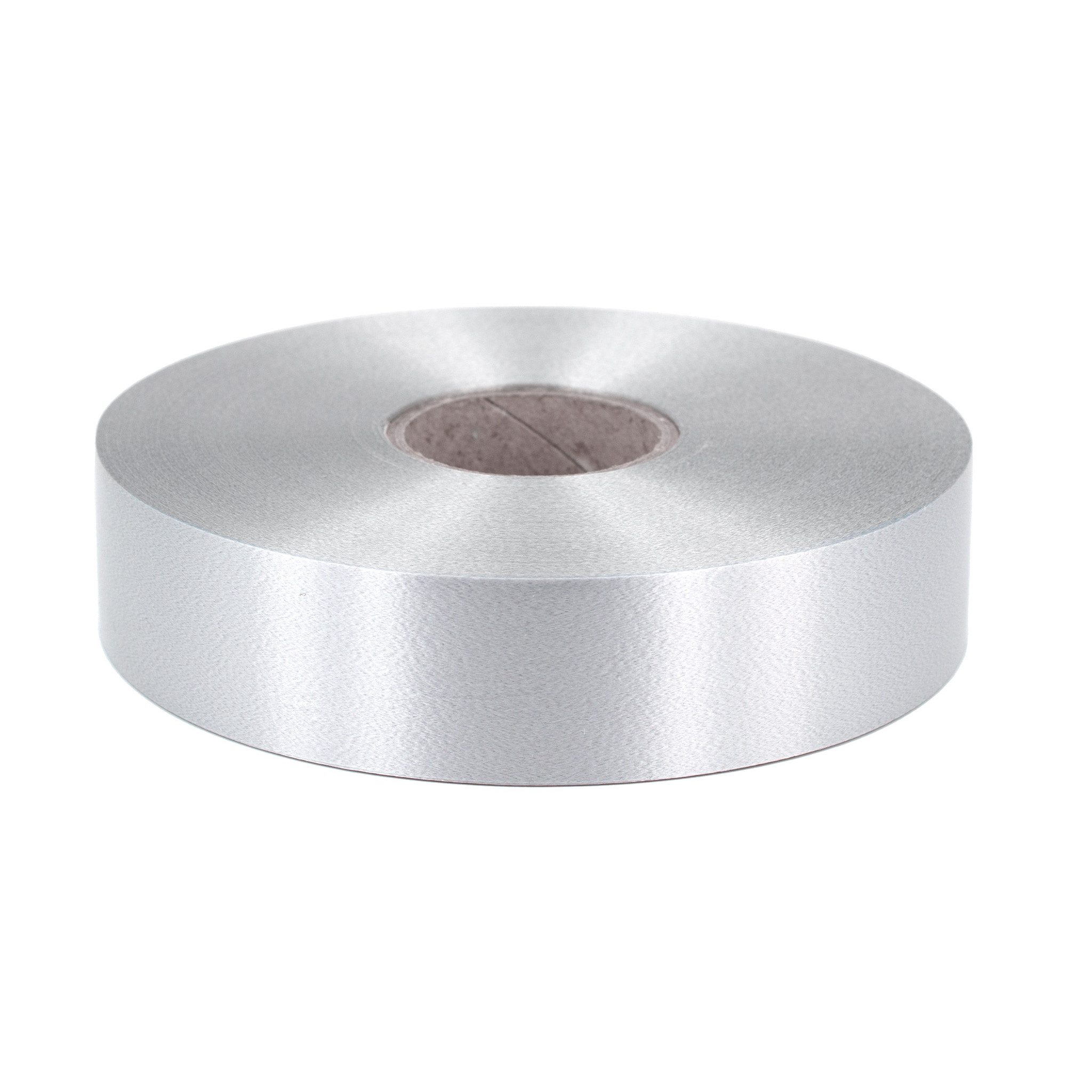 Star Geschenkband, Geschenkband Ringelband 31mm x 100m Rolle Silber