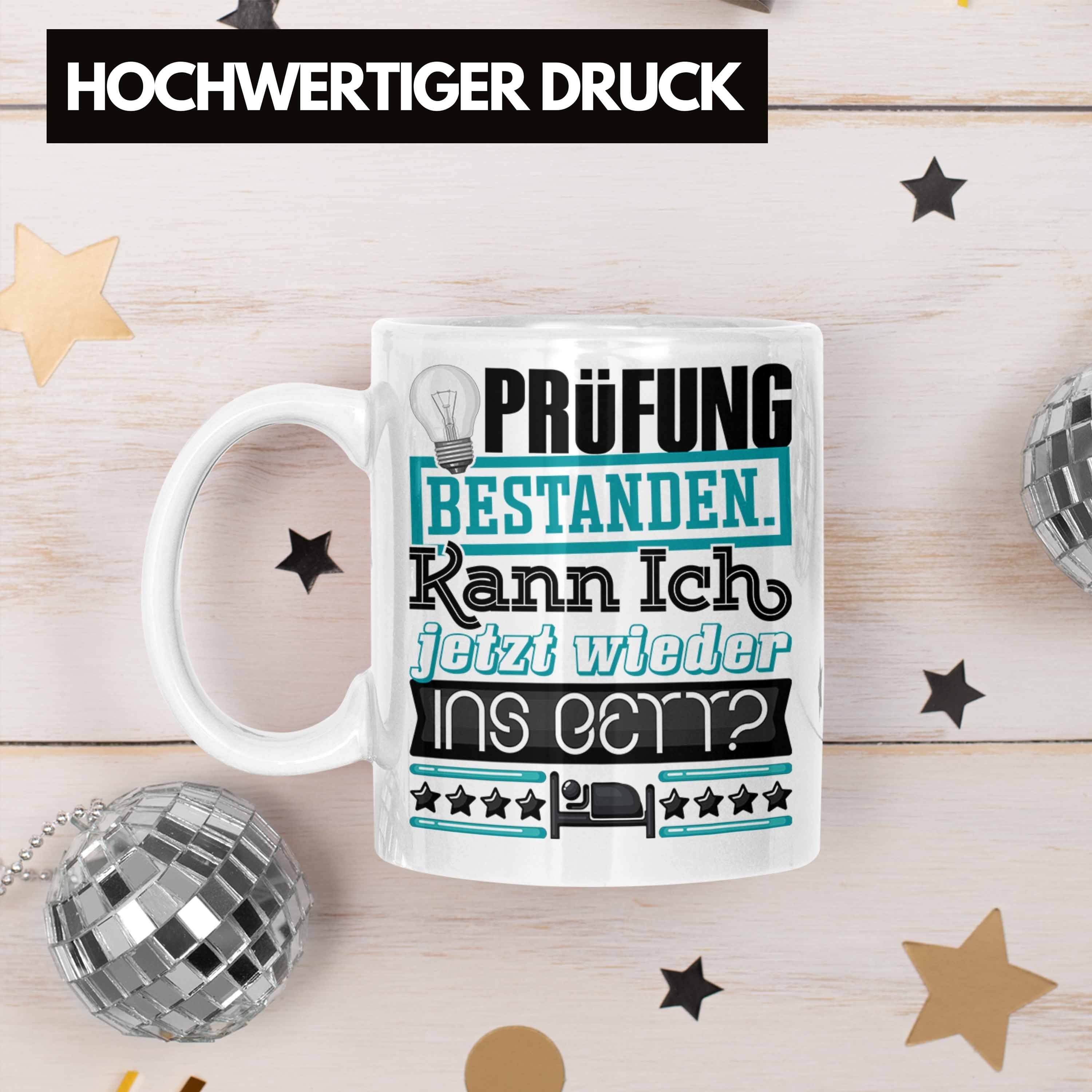 Bachelor Geschenk Tasse Master Trendation Prüfung Tasse Bestanden Studium Weiss Prüfung Besta