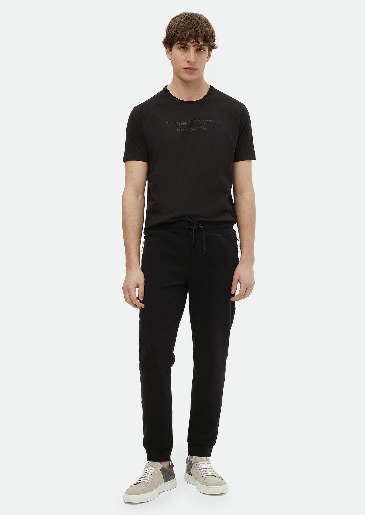 RAMSEY Sweatponcho Jogginghose