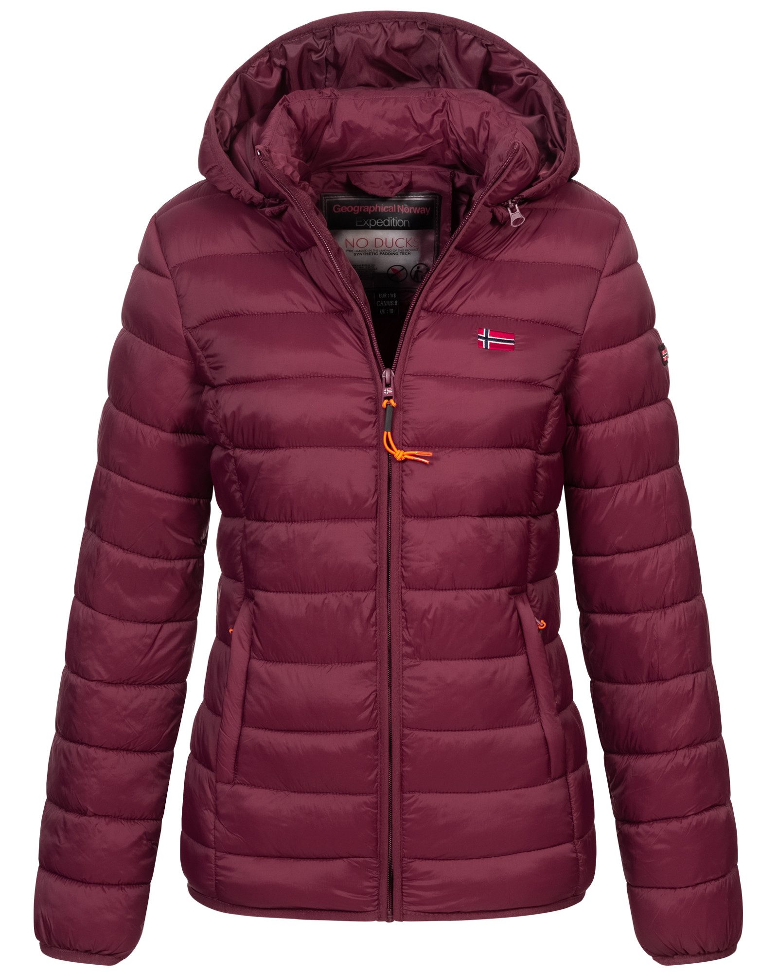 Geographical Norway Steppjacke Damen Herbst Winter Steppjacke Outdoor Überg günstig online kaufen