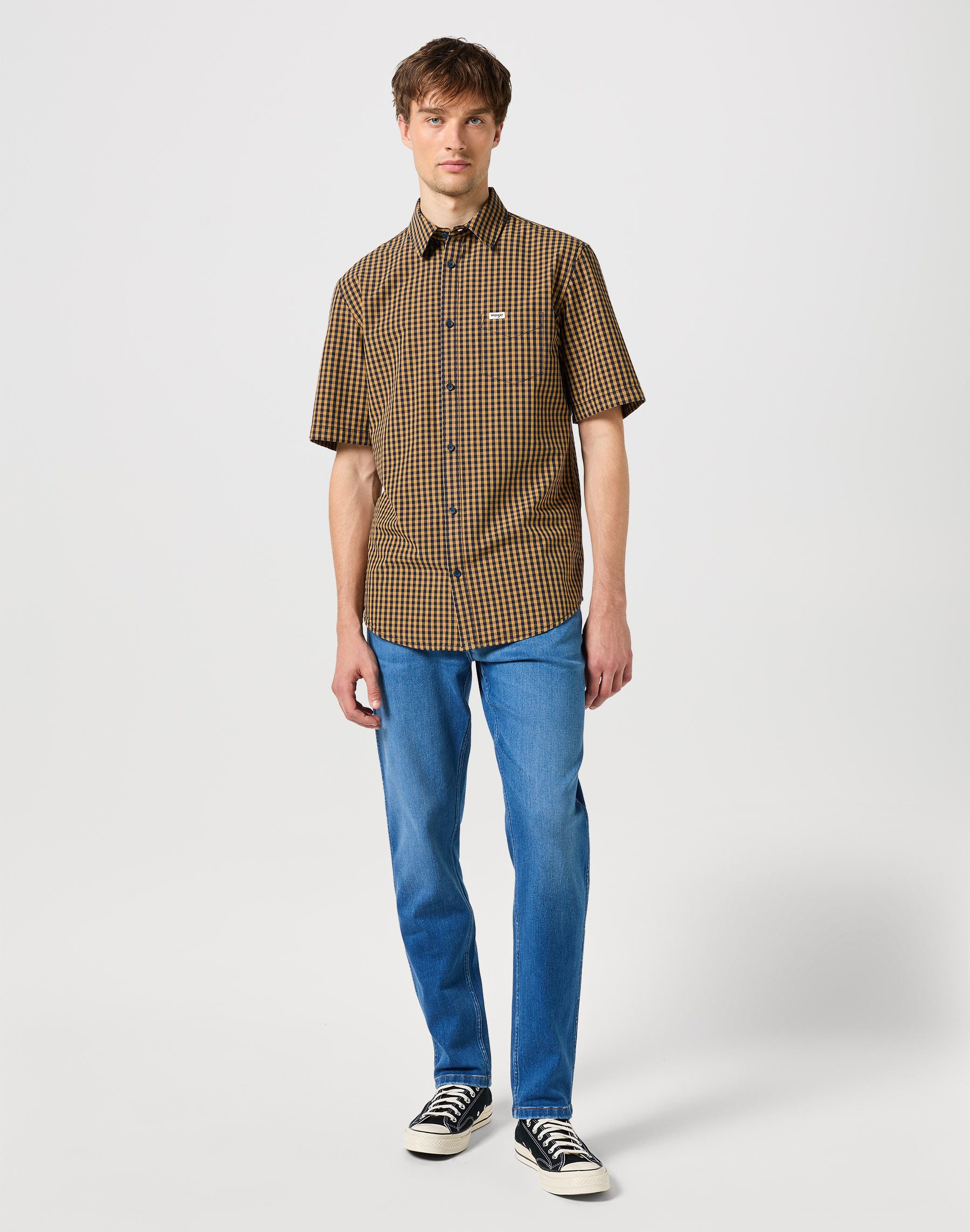 Wrangler 5-Pocket-Jeans River FREE TO STRETCH Regular fit