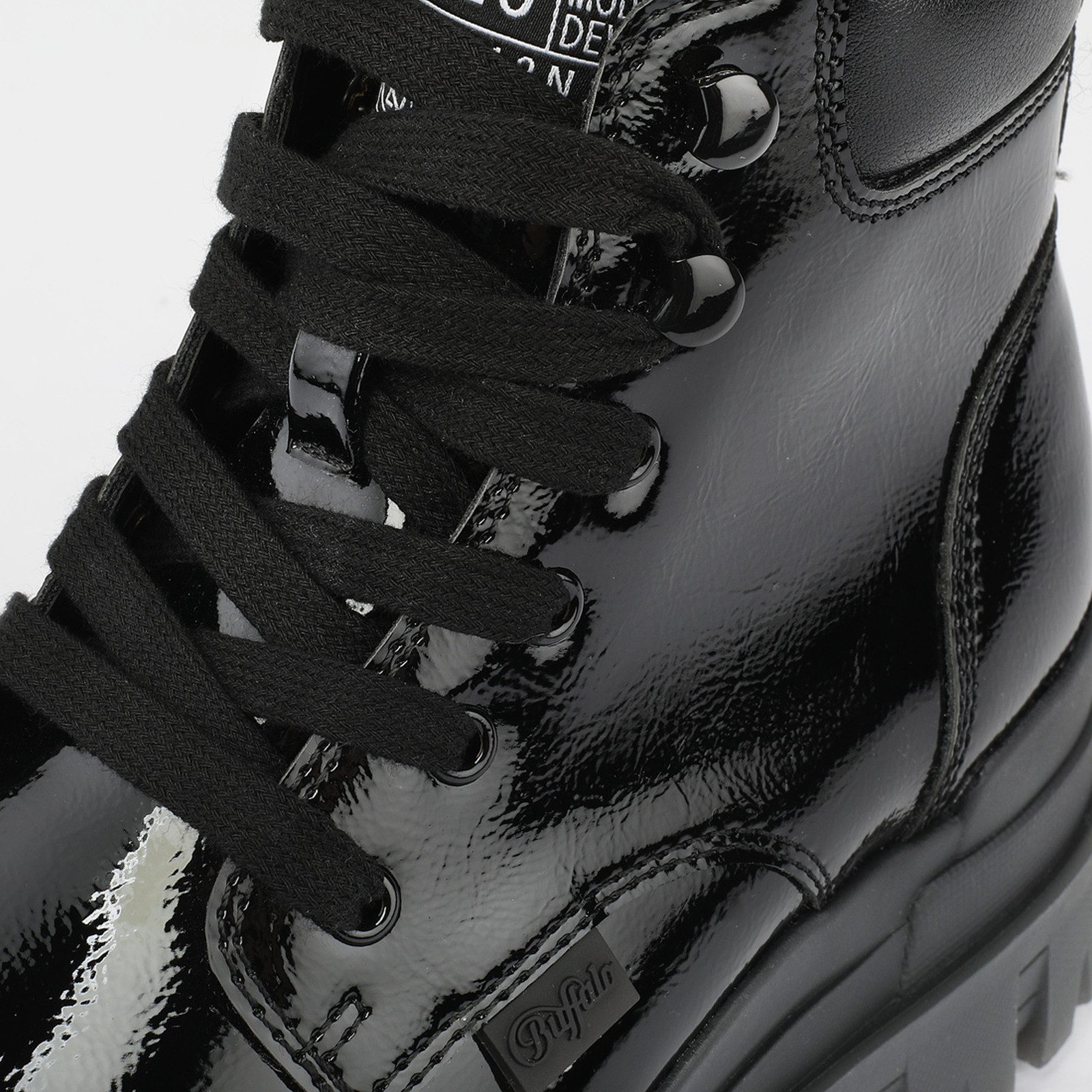 Buffalo 1622634 Aspha Lace Up Mid Black Stiefelette – Bild 4 von 5
