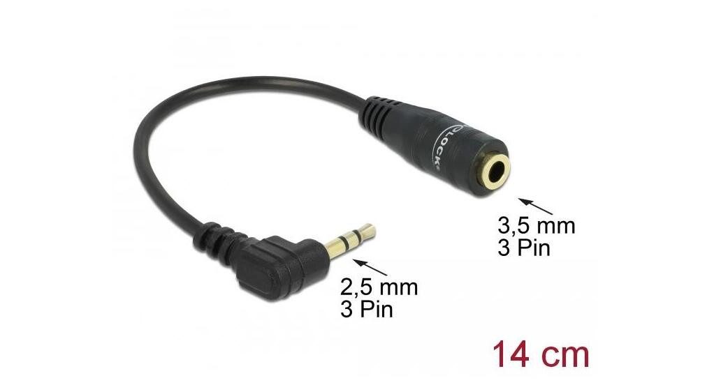 Modem Delock Kabel Audio Klinke 2,5 mm Stecker