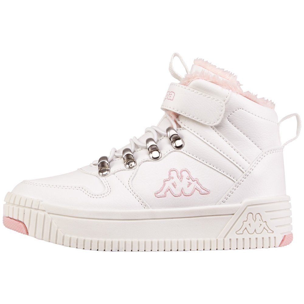 Kappa Sneaker mit angesagten Outdoor Elementen white-rosé