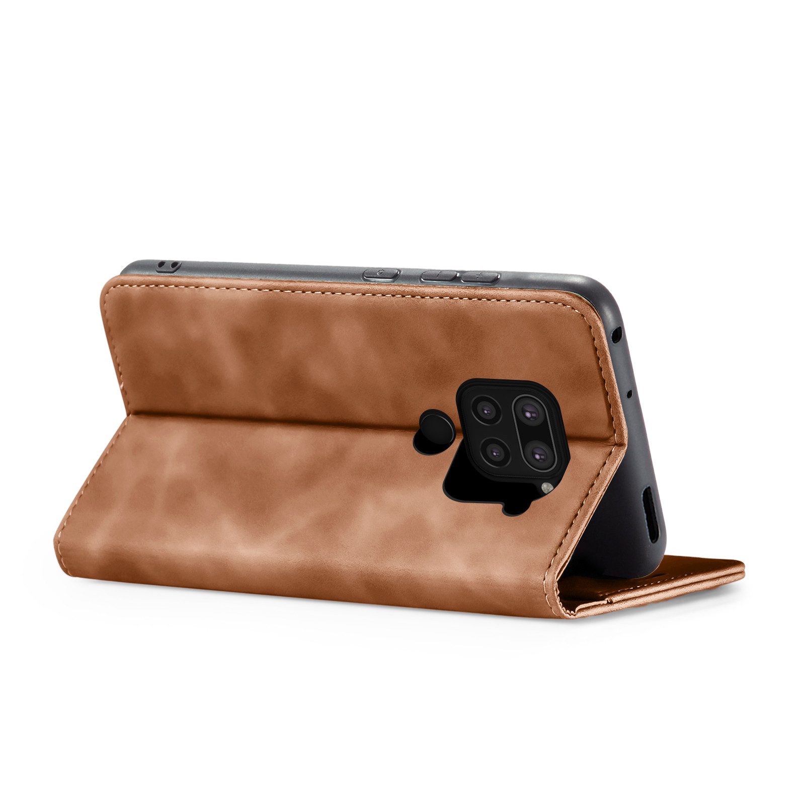 Tec-Expert Handyhülle Tasche Hülle für Xiaomi Redmi Note 9 6.53 Zoll, 6.53, Cover Klapphülle Case mit Kartenfach Fliphülle aufstellbar