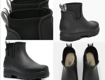 UGG UGG Droplet Ankle Rain-Boots Shoes Rubber Clogs Slip-On Schuhe Regenst Ankleboots