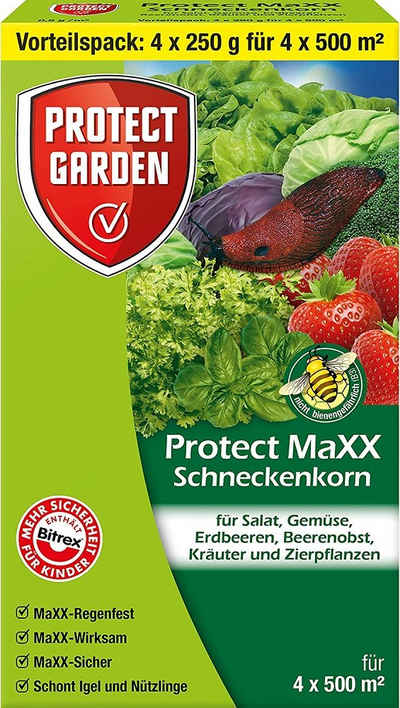 Protect Garden Schneckenkorn Protect Garden protect Maxx Schneckenkorn 4 x 250 g