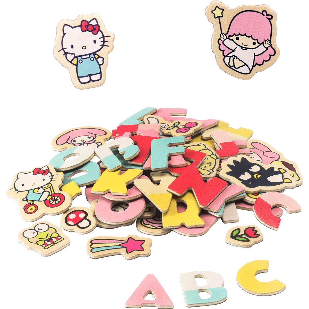 Hello Kitty Universal Mädchen Magnetspielbausteine, (75 St)