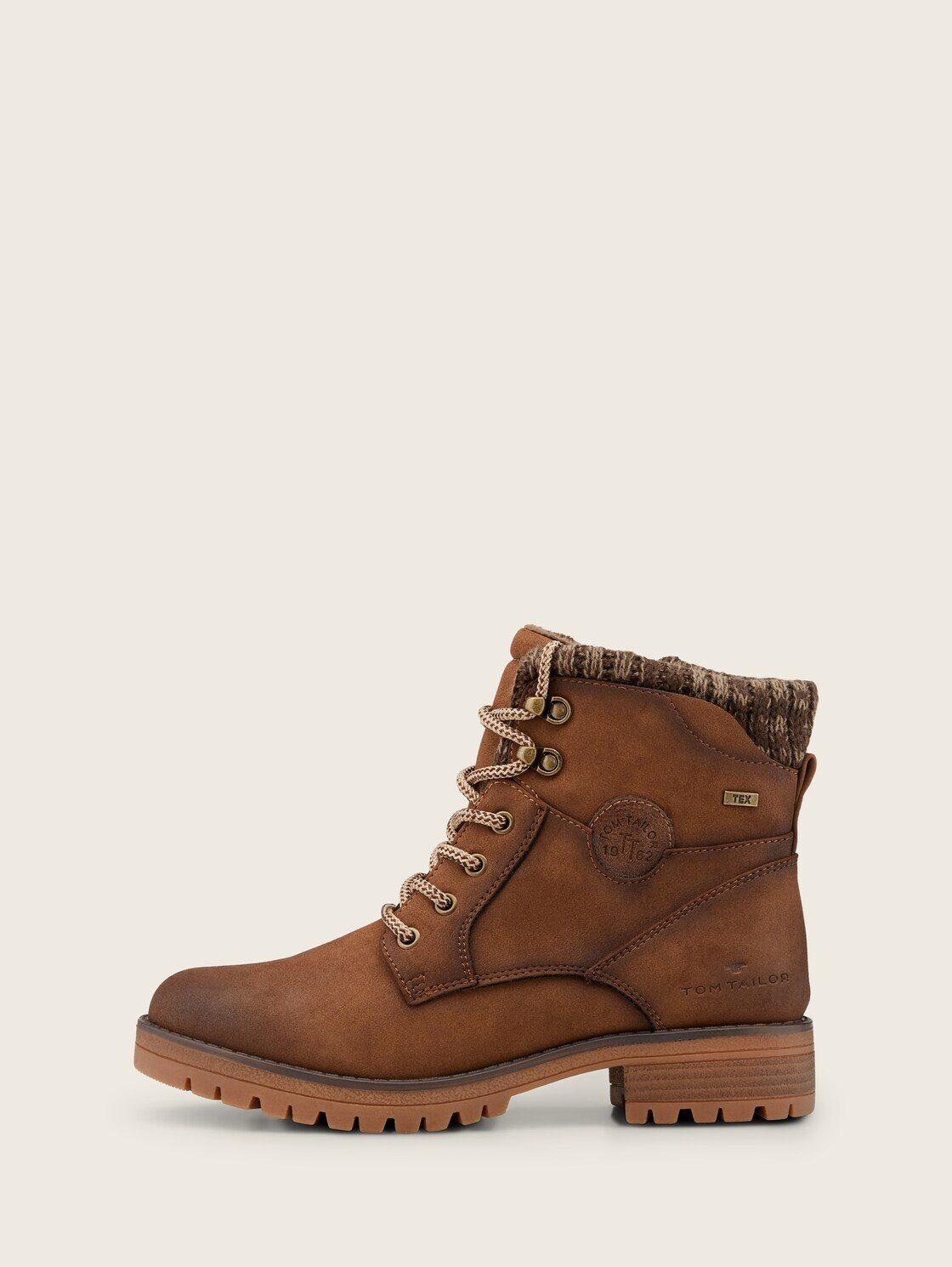 TOM TAILOR Shoes Licence Schnürstiefel (1-tlg) Gefütterte Stiefel