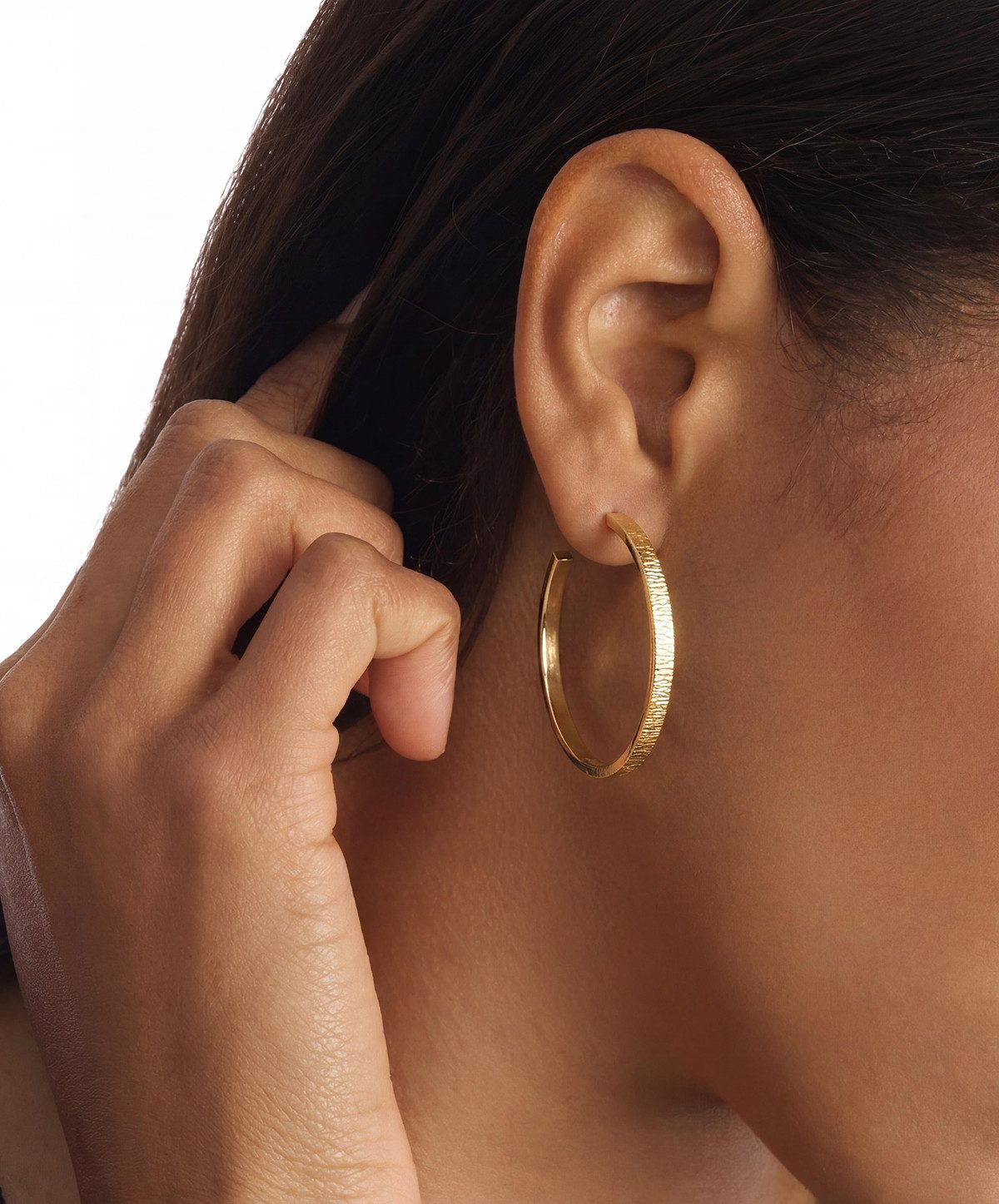 Calvin Klein Paar Creolen SOPHISTICATED TEXTURE