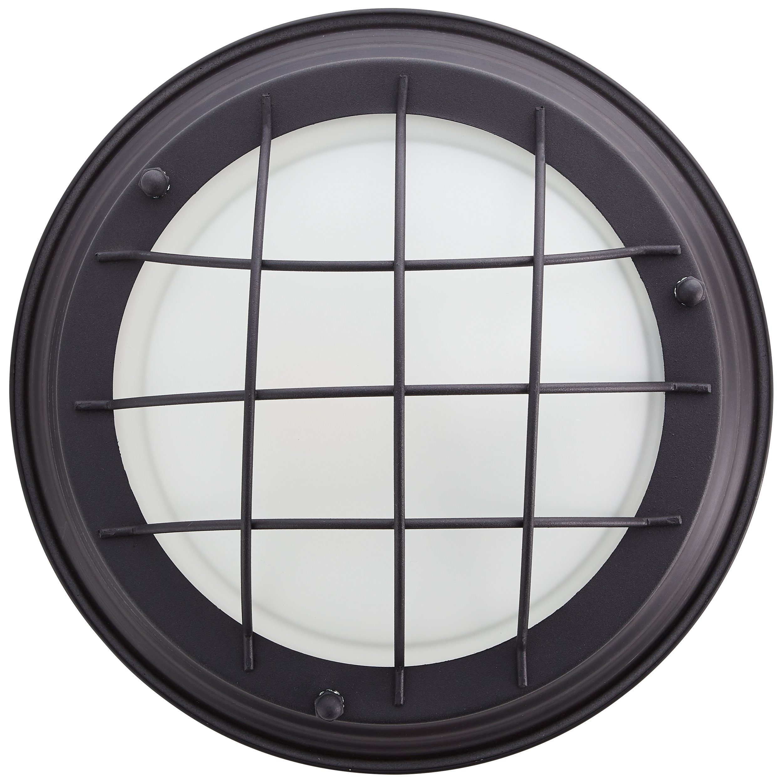 Lightbox Deckenleuchte, ohne Leuchtmittel, cm, & Höhe, Wand- Ø 29 E27, schwarz W, 30 cm 10 Deckenlampe, max