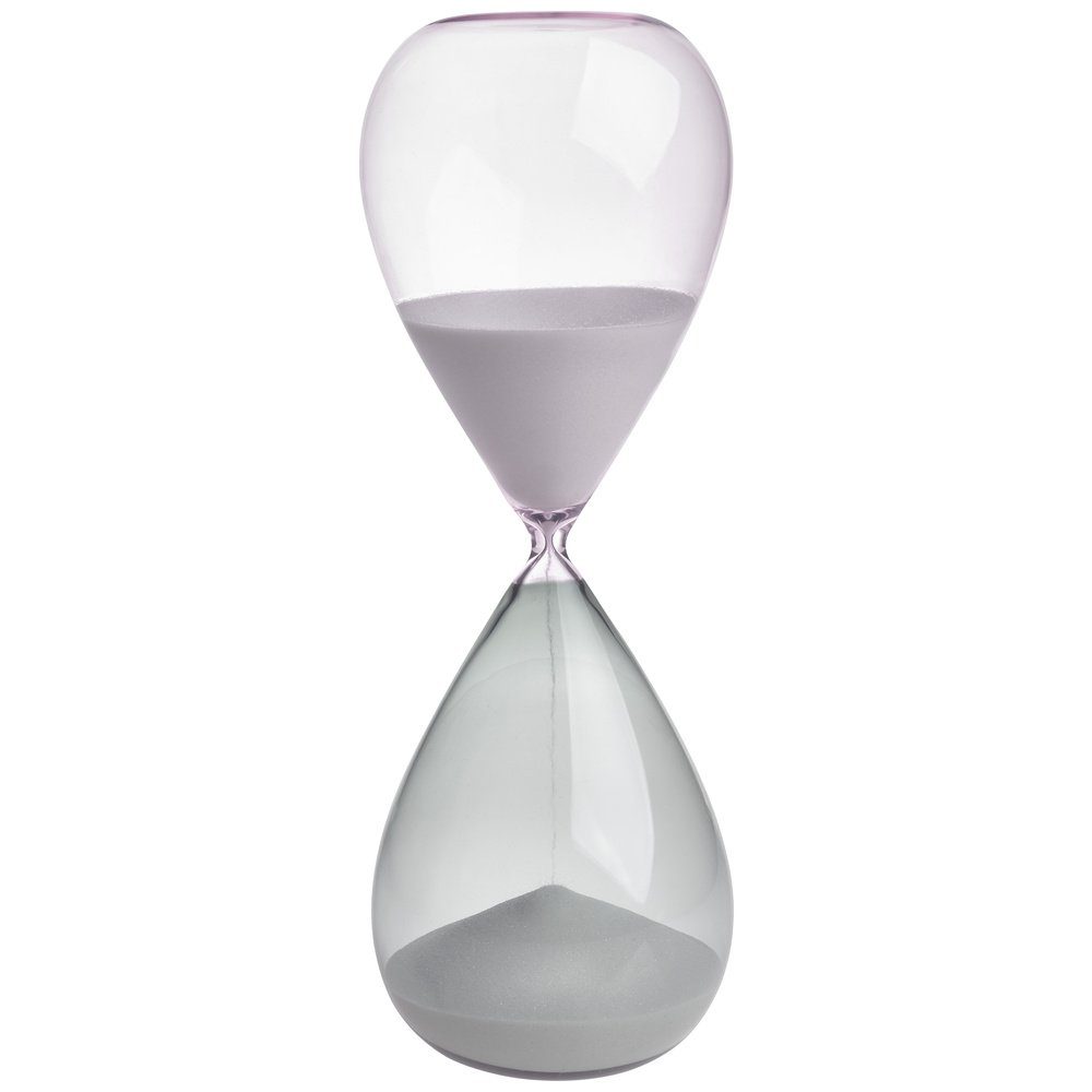Eieruhr TFA Dostmann Sanduhr Grau, Rosa analog