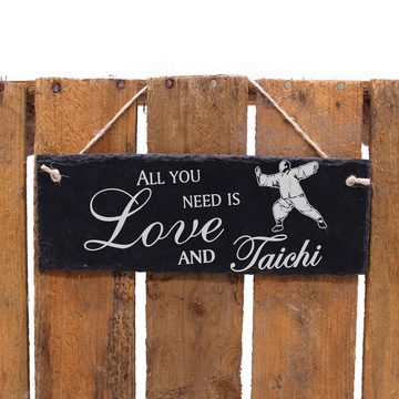 Dekolando Hängedekoration Taichi 22x8cm All you need is Love and Taichi