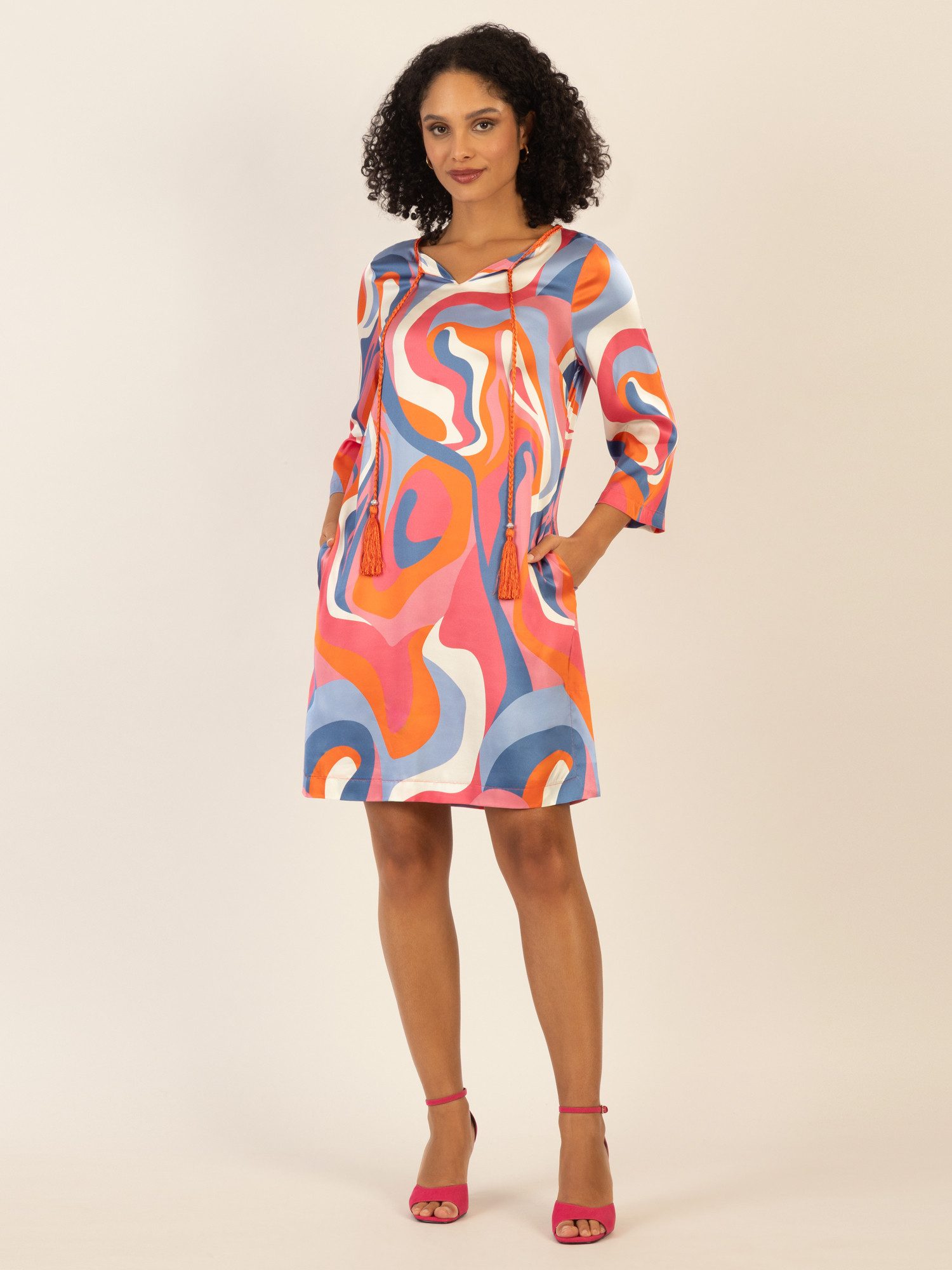 mint & mia Sommerkleid mit grafischem günstig online kaufen