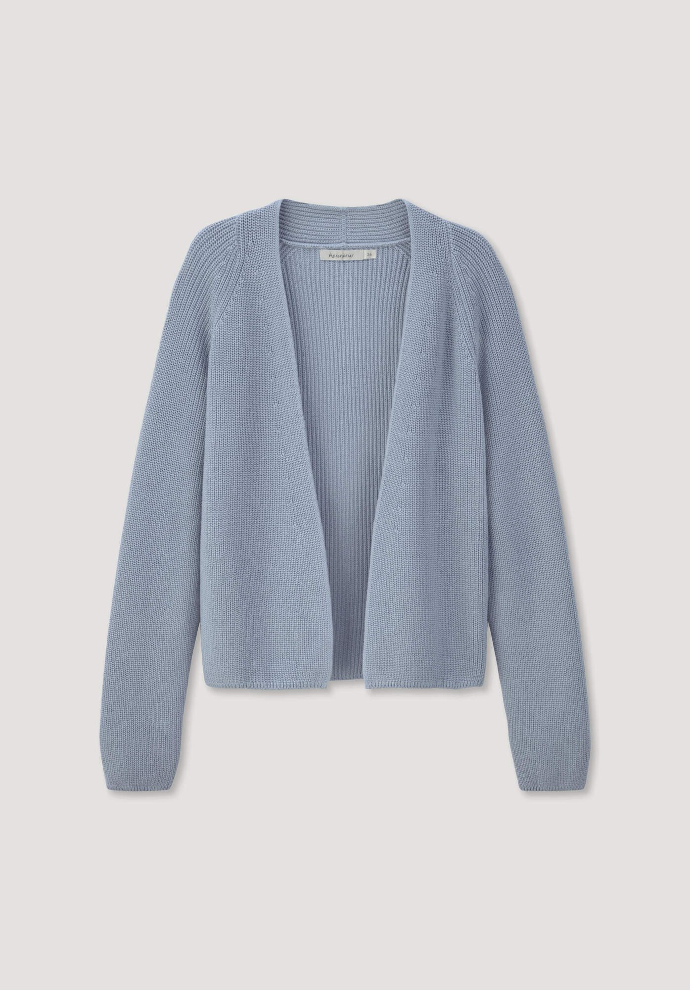 Hessnatur Strickjacke aus reiner Bio-Baumwolle (1-tlg)