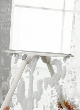 Mrichbez Wasserabzieher Duschkabinenabzieher für Wände aus Glas, (1-St., Kacheln oder Fliesen, extra leichter Duschabzieher), Abzieher drehbar