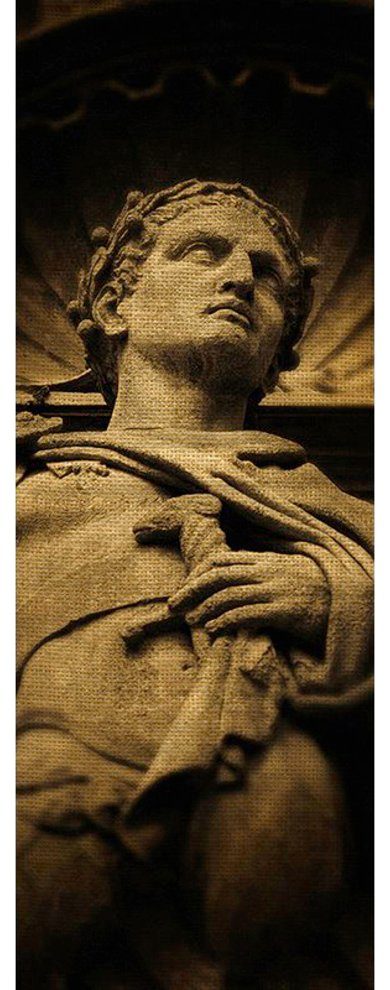 Architects Paper Fototapete Julius Cäsar, (1 St), Statue Tapete Klassisch Panel 1,00m x 2,80m