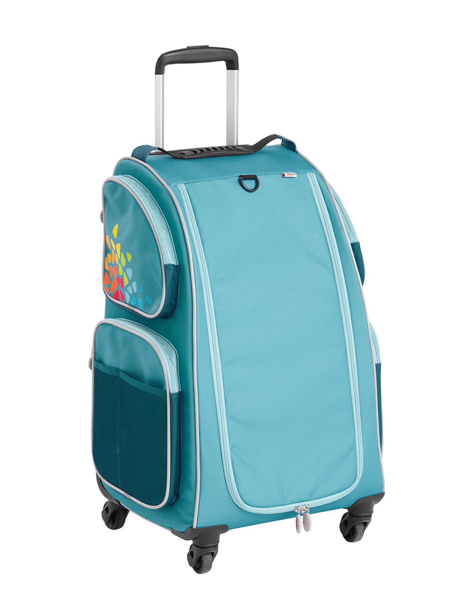 Haba Kinderkoffer Schranktrolley 4 Rollen und Trolleytasche, Reisekoffer Kinder, Trolley Kinder, Kofferset Kids