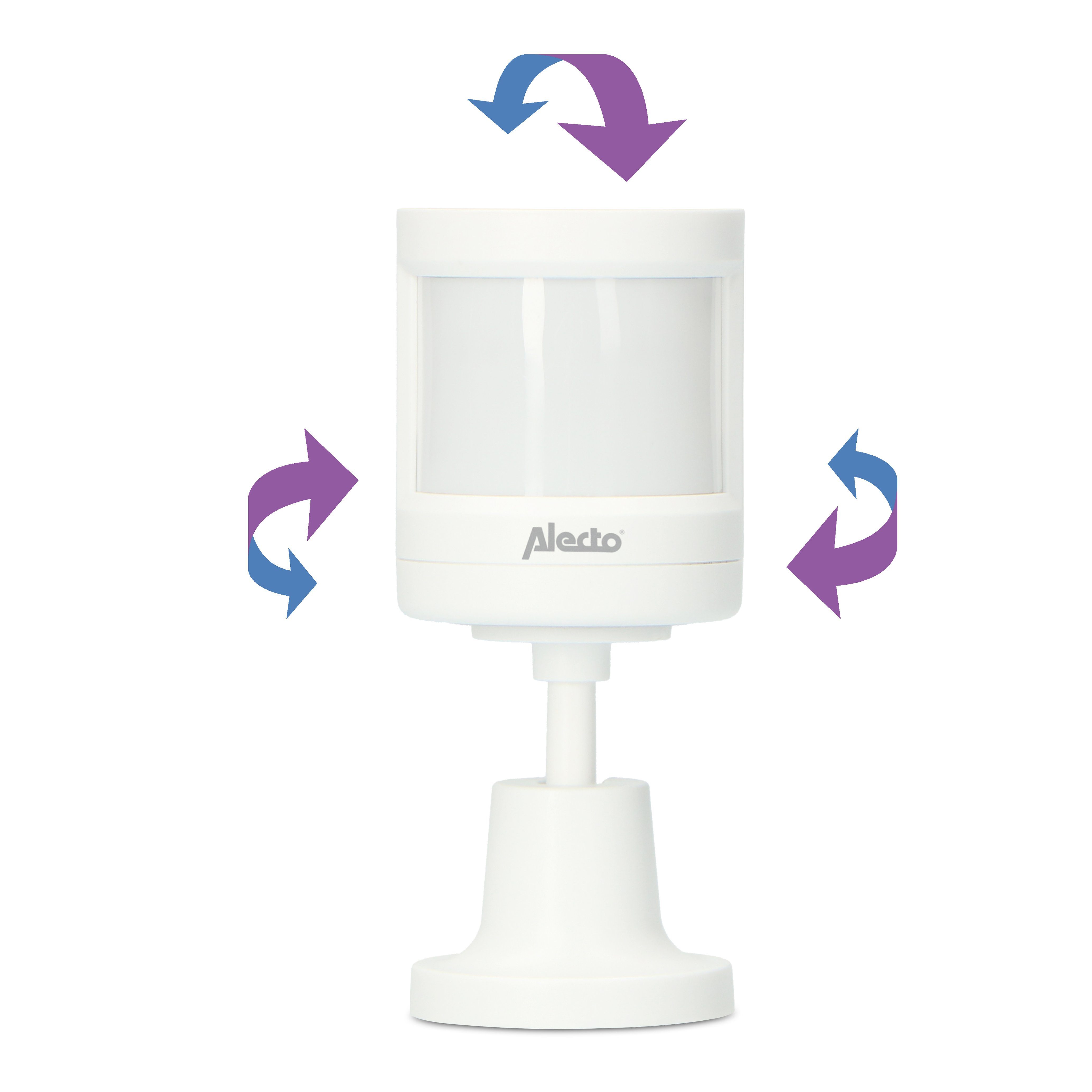 Alecto SMART-MOTION10 Smarter Kontaktsensor, Bewegungsmelder, Türüberwachung und Fenster- Smart-Home