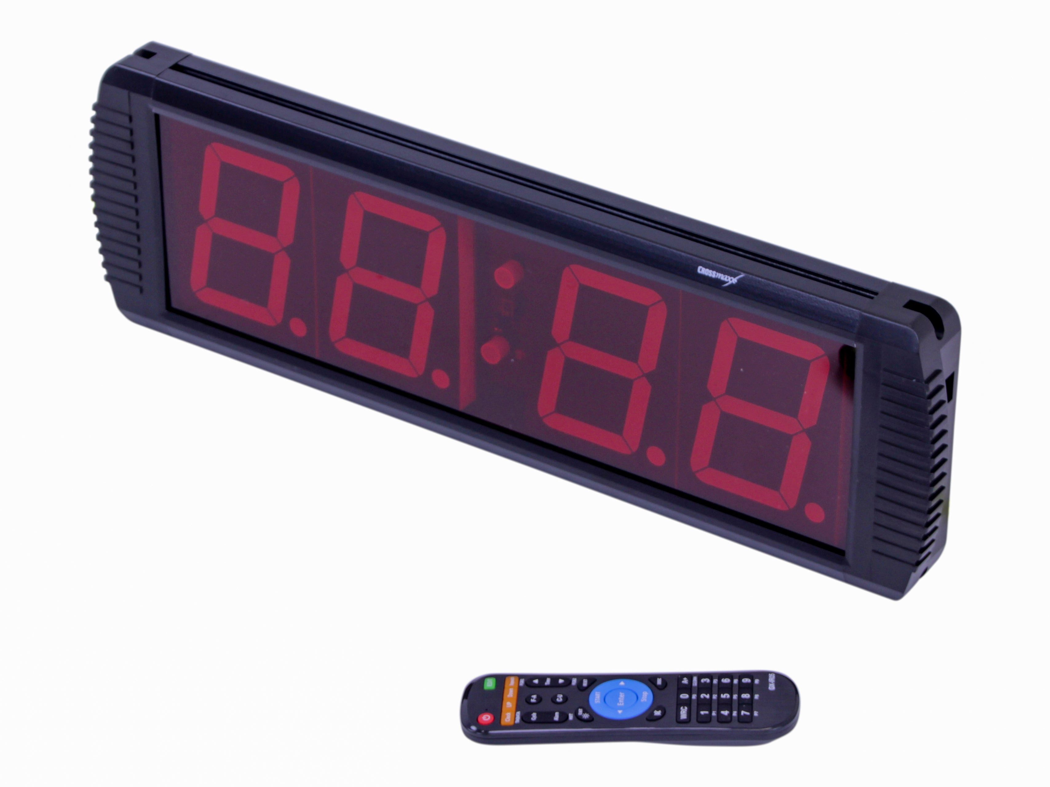 Lifemaxx Intervall-Timer Lifemaxx Crossmax 4 Digit Timer mit Fernbedienung