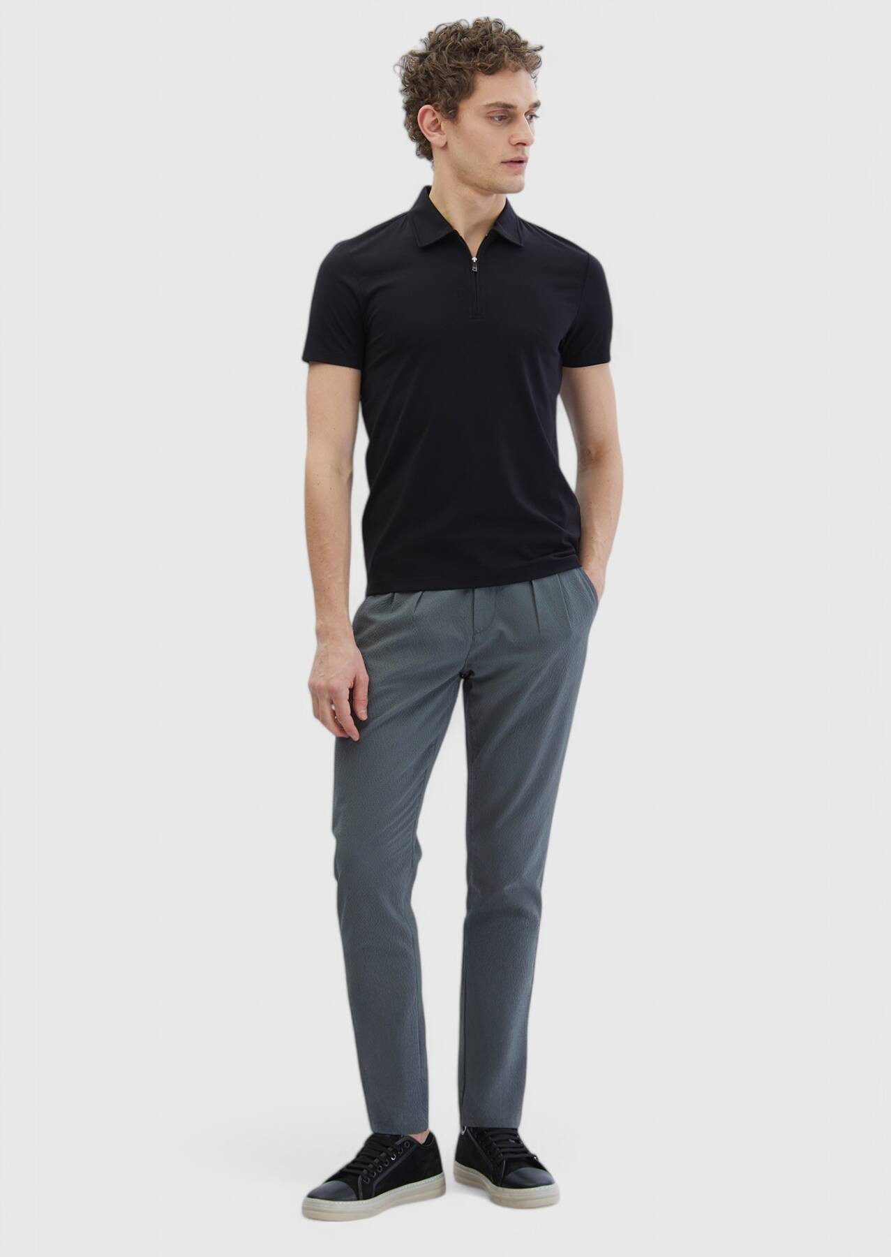 RAMSEY Jogger Pants Khakifarbene Jogginghose für den Alltag